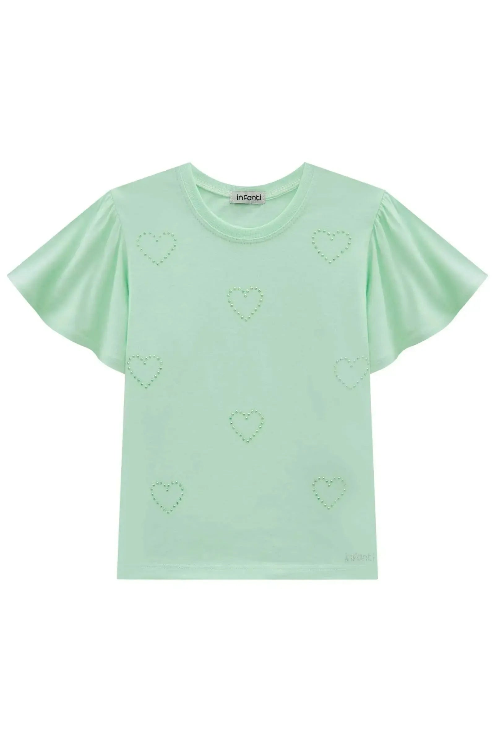Blusa em Meia Malha 94595 Infanti Infantil Menina