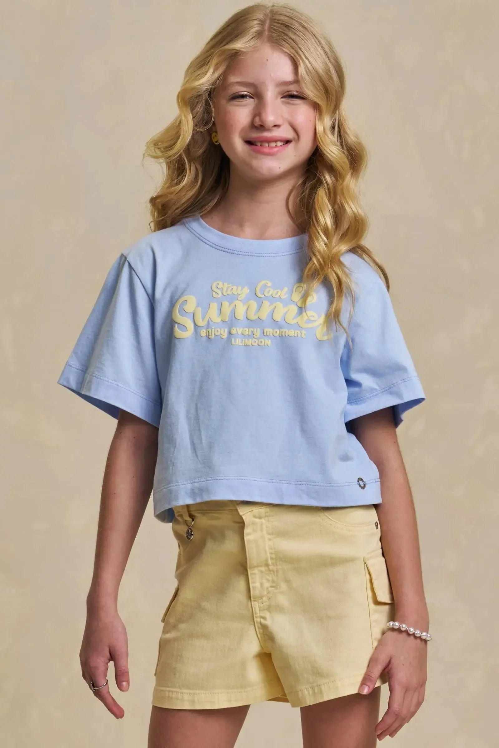 Blusa em Meia Malha 94621 Lilimoon Teen Menina