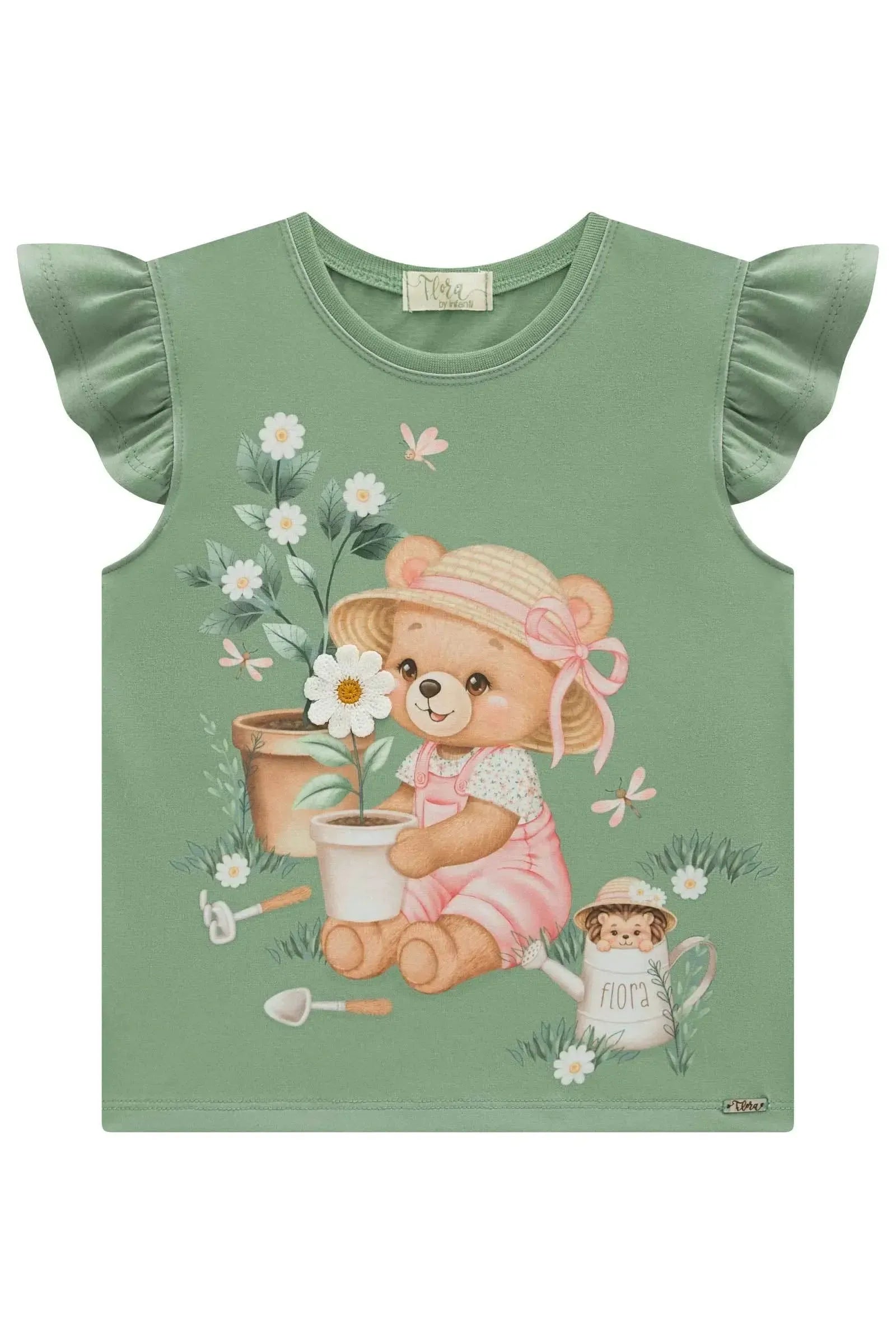 Blusa em Meia Malha 94646 Infanti Infantil Menina