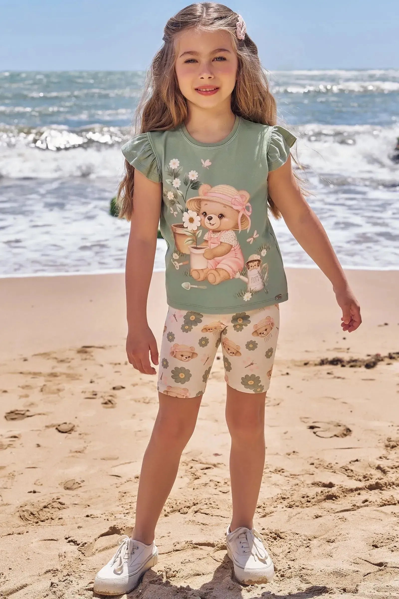 Blusa em Meia Malha 94646 Infanti Infantil Menina
