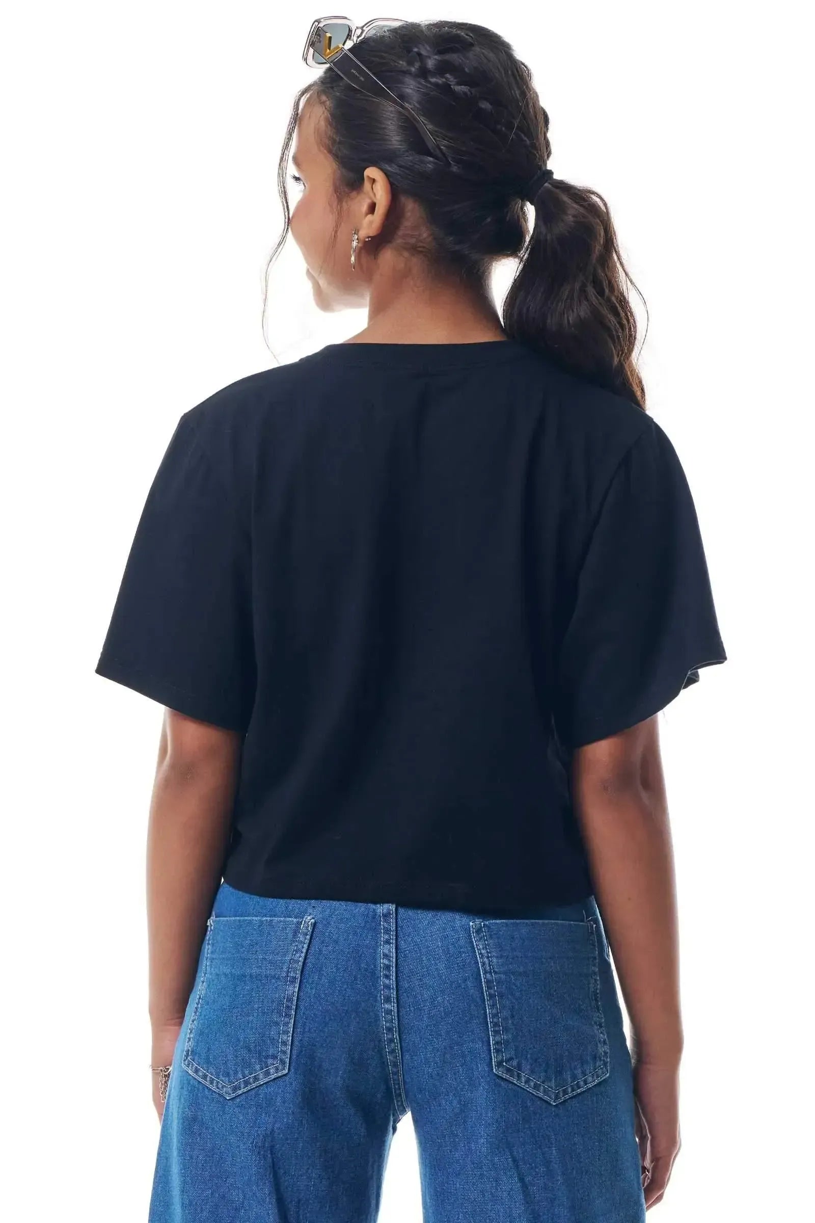 Blusa em Meia Malha 95187 Vic&Vicky Teen Menina