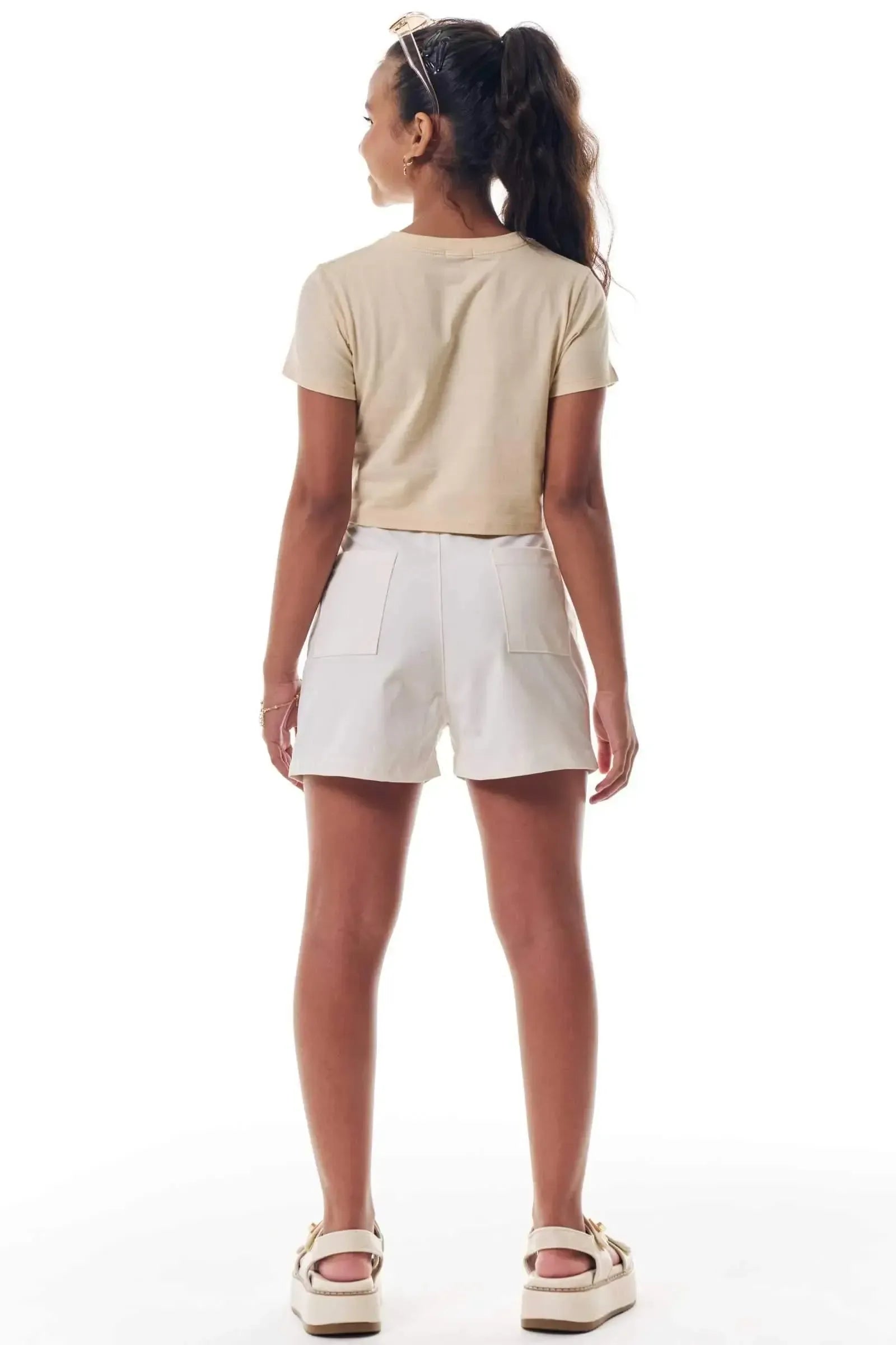 Blusa em Meia Malha 95189 Vic&Vicky Teen Menina