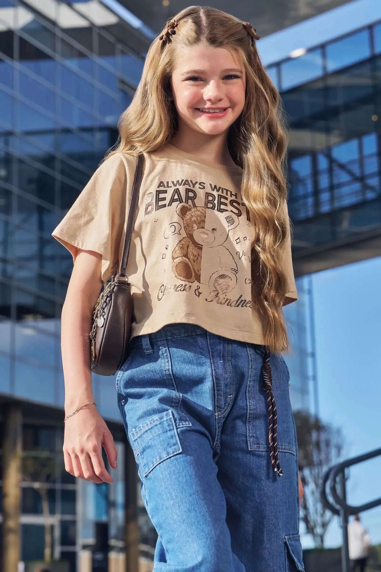 Blusa em Meia Malha 95195 Vic&Vicky Teen Menina