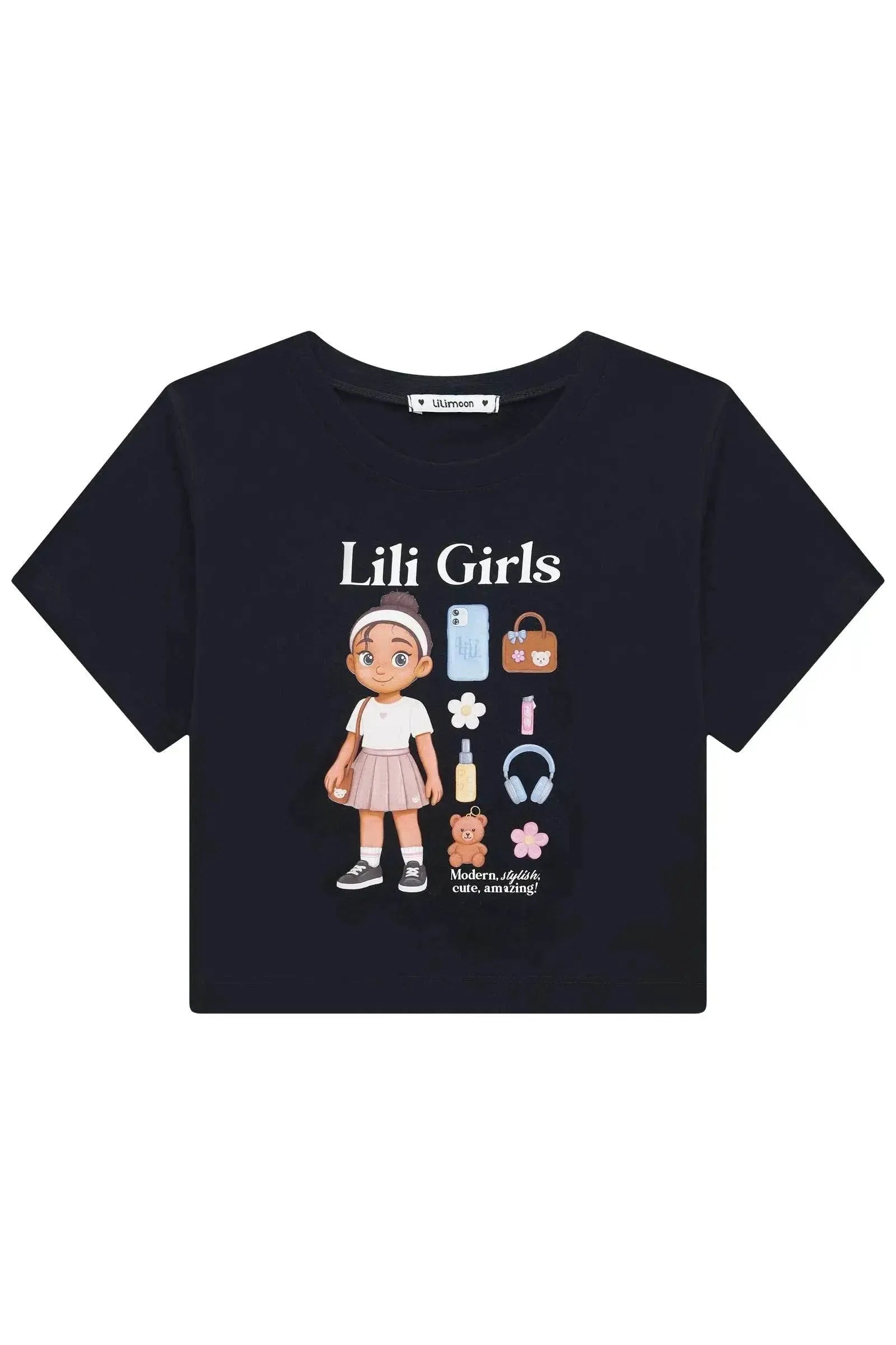 Blusa em Meia Malha 95198 Lilimoon Teen Menina