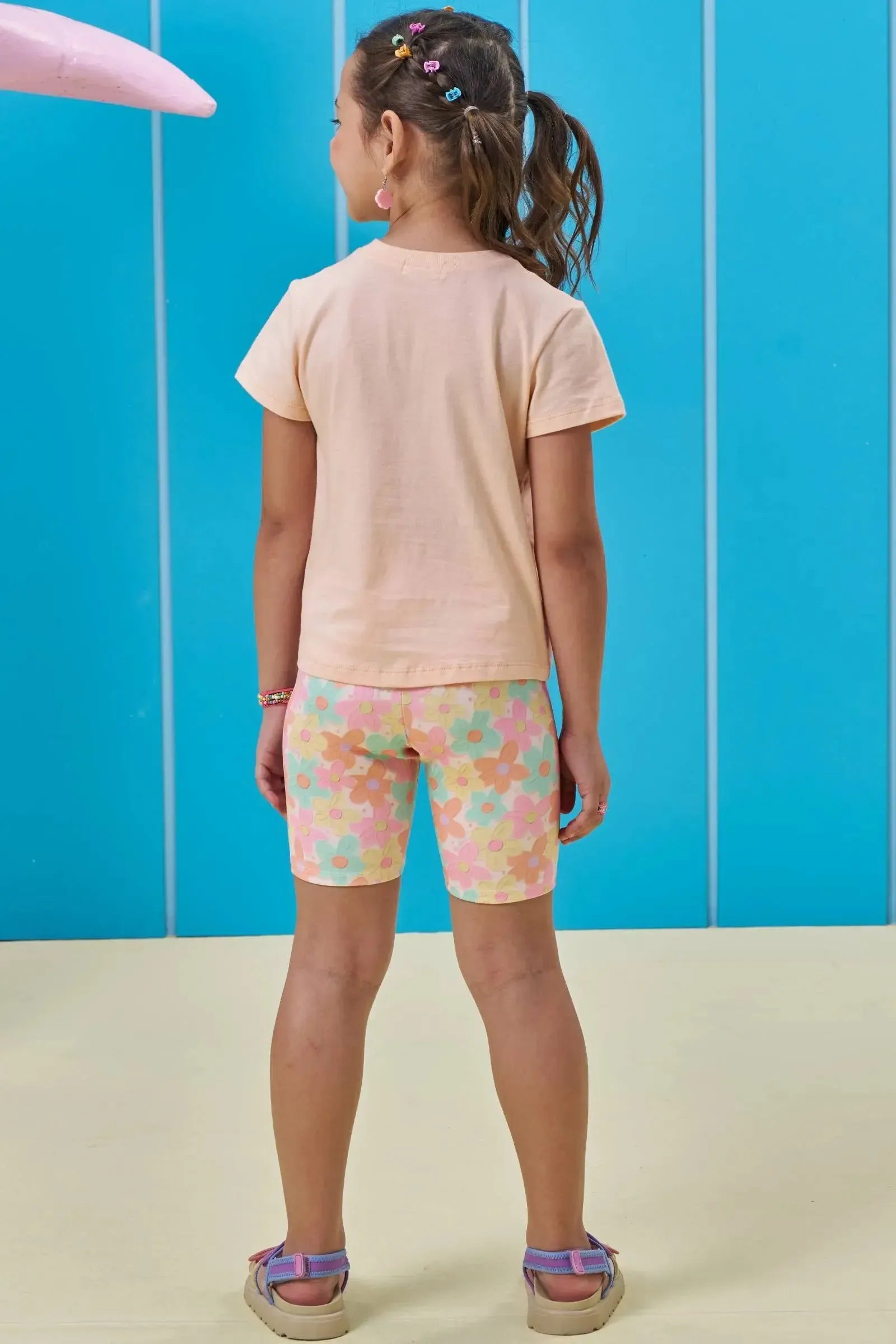 Blusa em Meia Malha 95441 Kukiê Infantil Menina