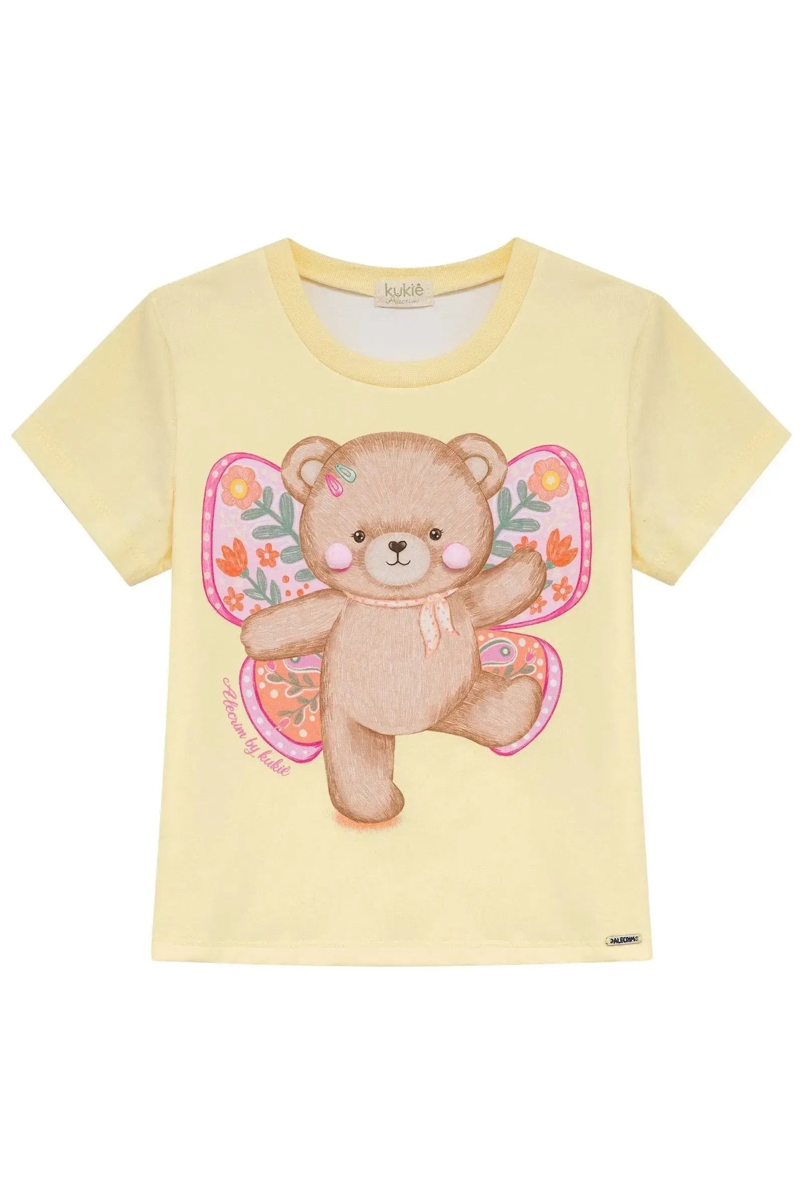 Blusa em Meia Malha 95532 Kukiê Infantil Menina