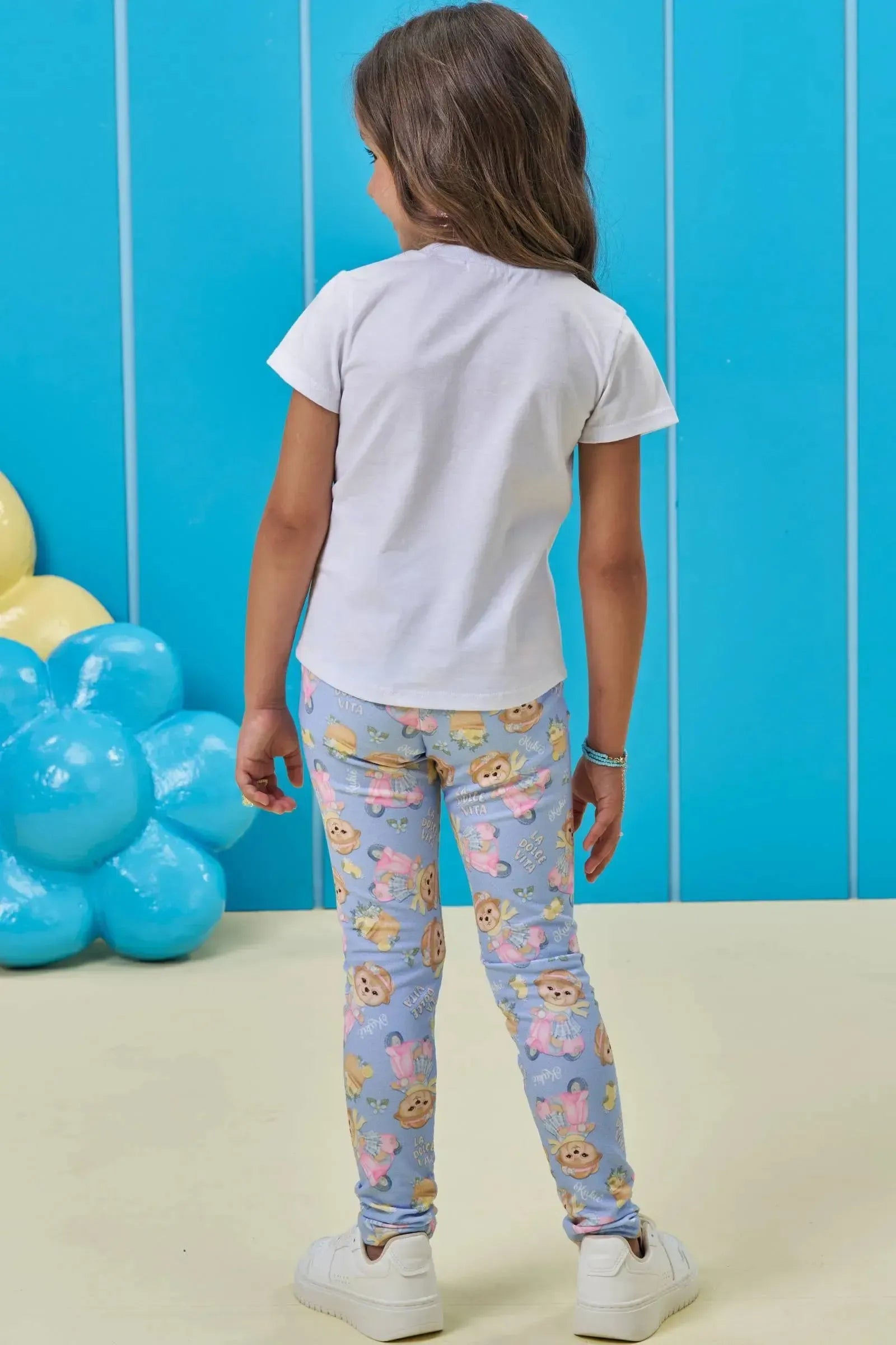 Blusa em Meia Malha 95573 Kukiê Infantil Menina