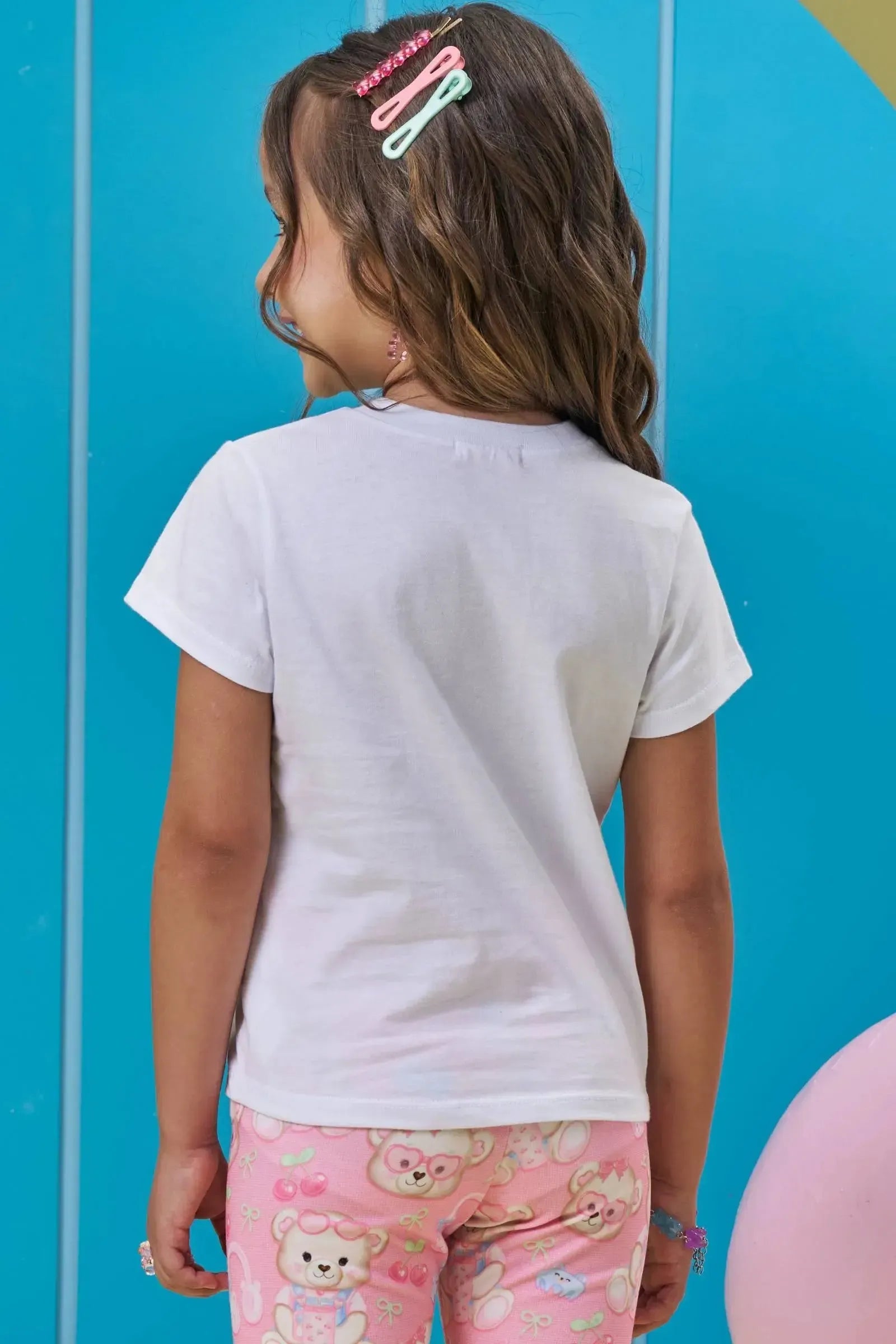 Blusa em Meia Malha 95582 Kukiê Infantil Menina