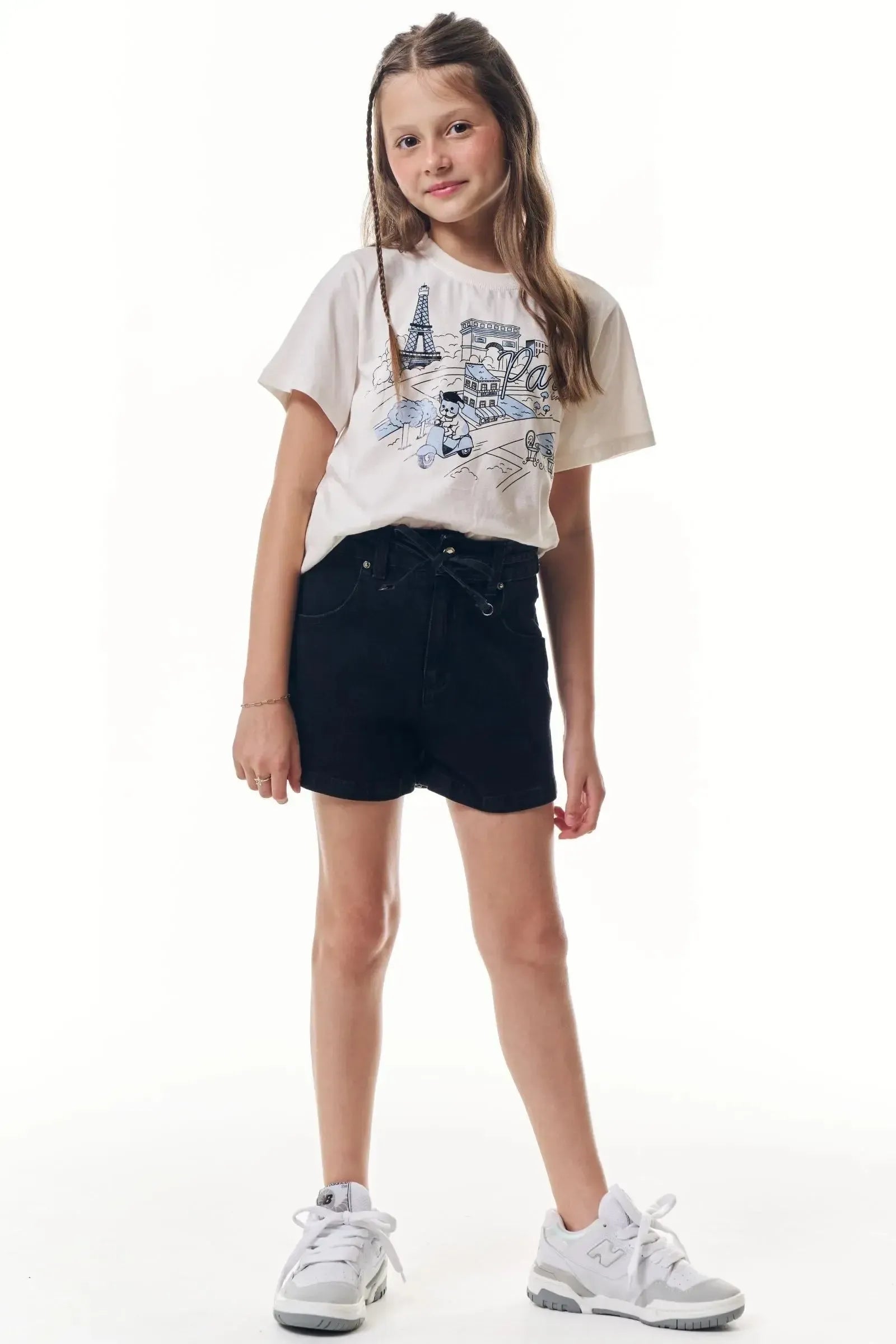Blusa em Meia Malha 95583 Vic&Vicky Teen Menina