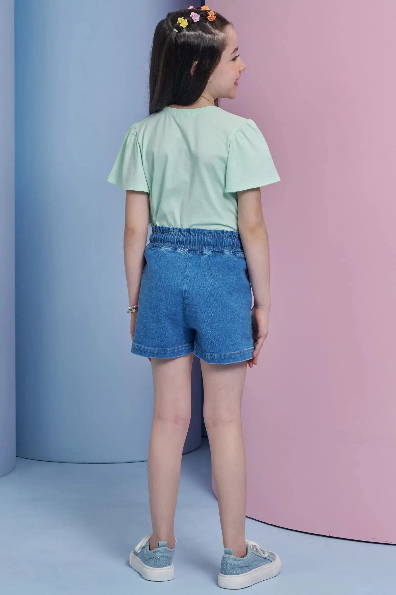 Blusa em Meia Malha 95868 Infanti Infantil Menina