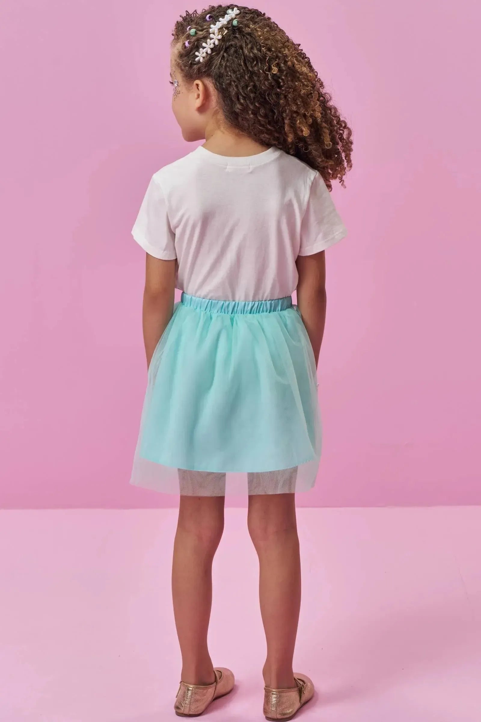 Blusa em Meia Malha 96792 Kukiê Infantil Menina