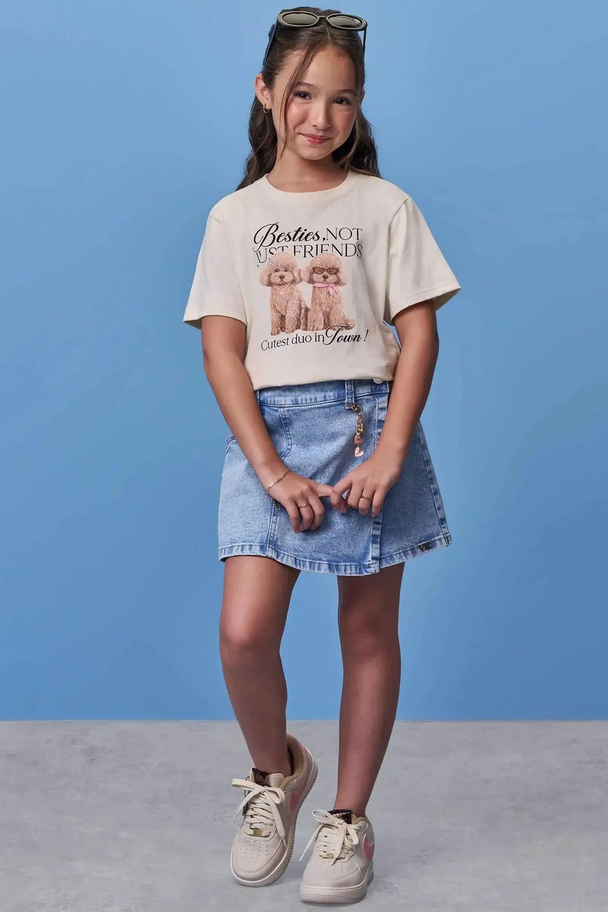 Blusa em Meia Malha 97925 Vic Teen Menina