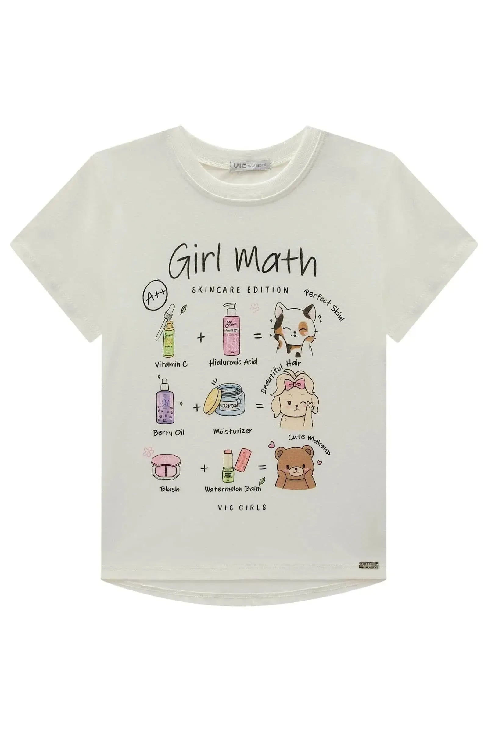 Blusa em Meia Malha 97931 Vic Teen Menina