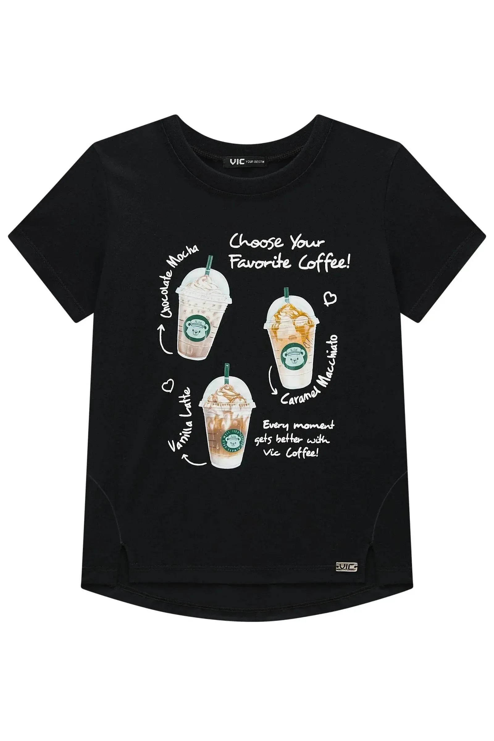 Blusa em Meia Malha 97934 Vic Teen Menina