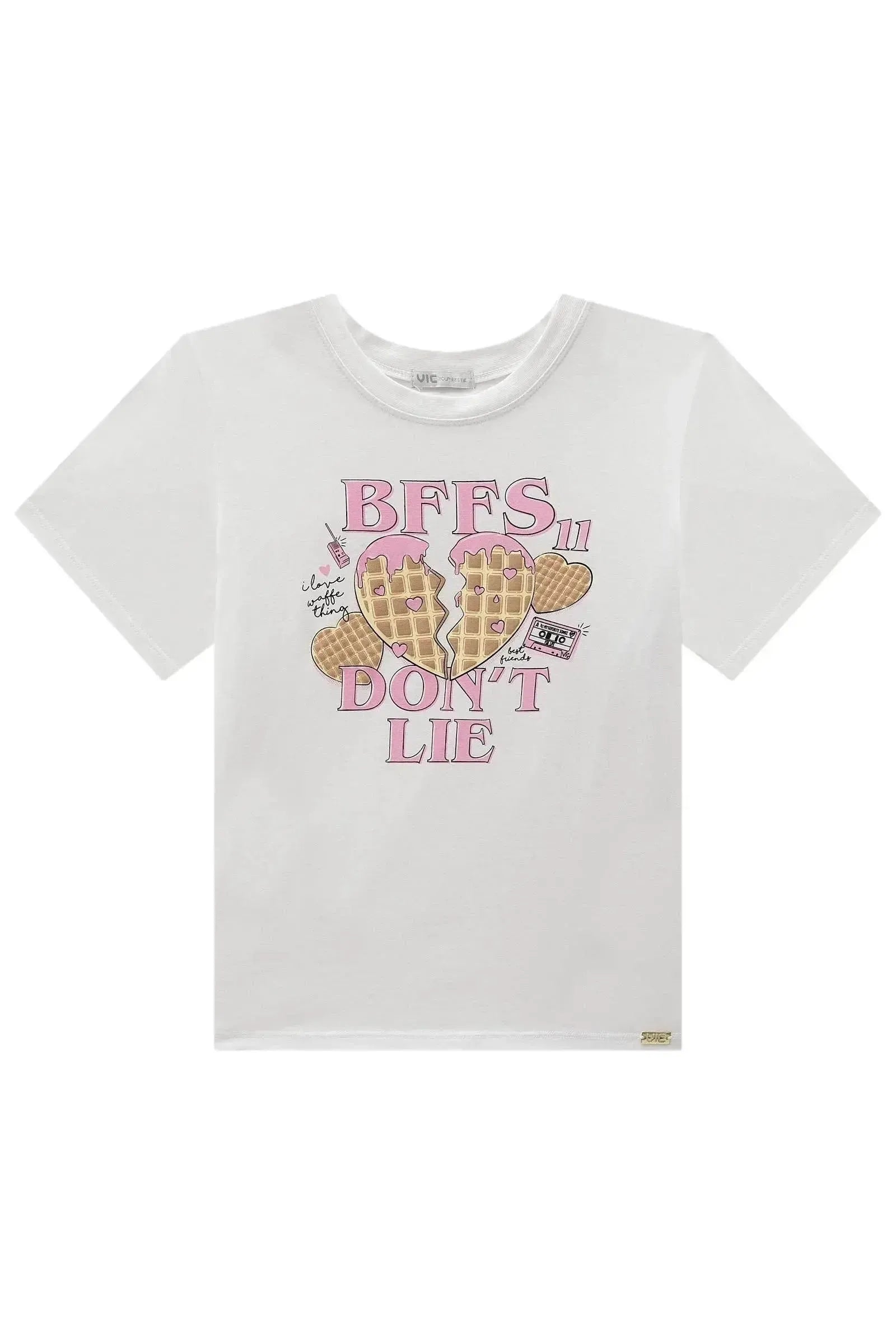 Blusa em Meia Malha 97936 Vic Teen Menina