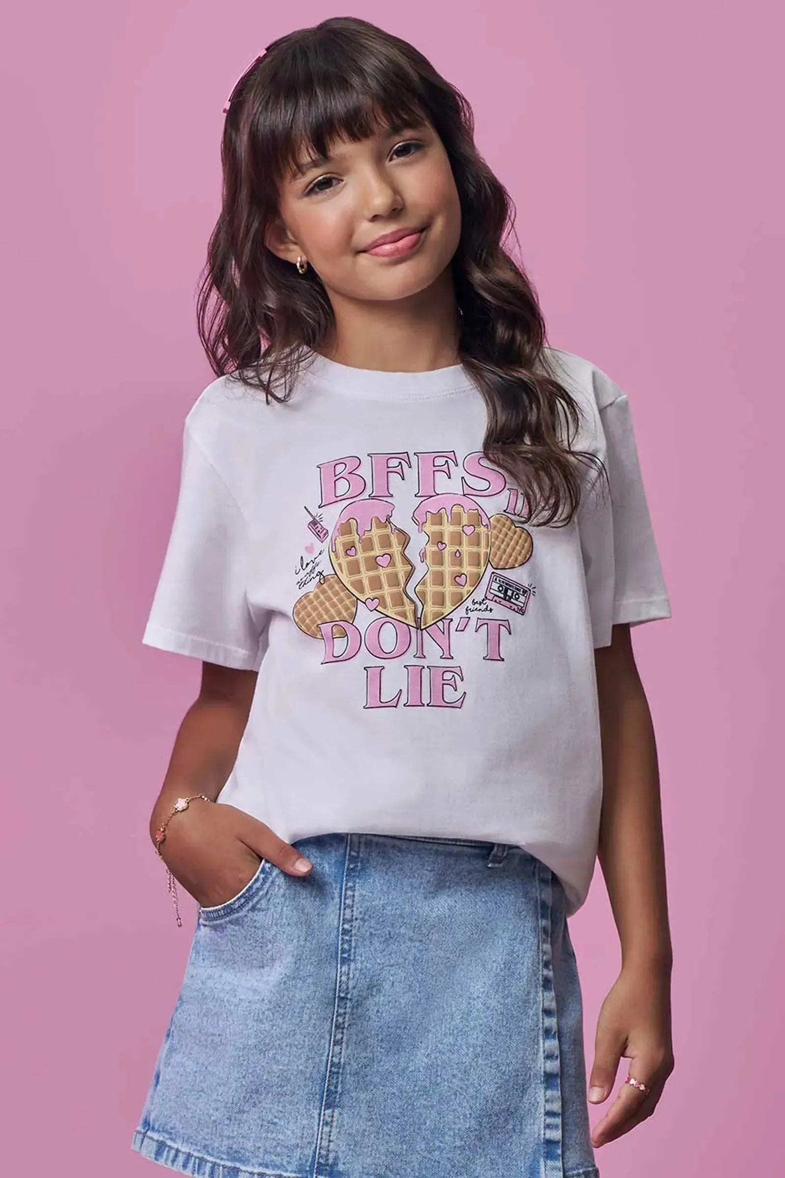 Blusa em Meia Malha 97936 Vic Teen Menina