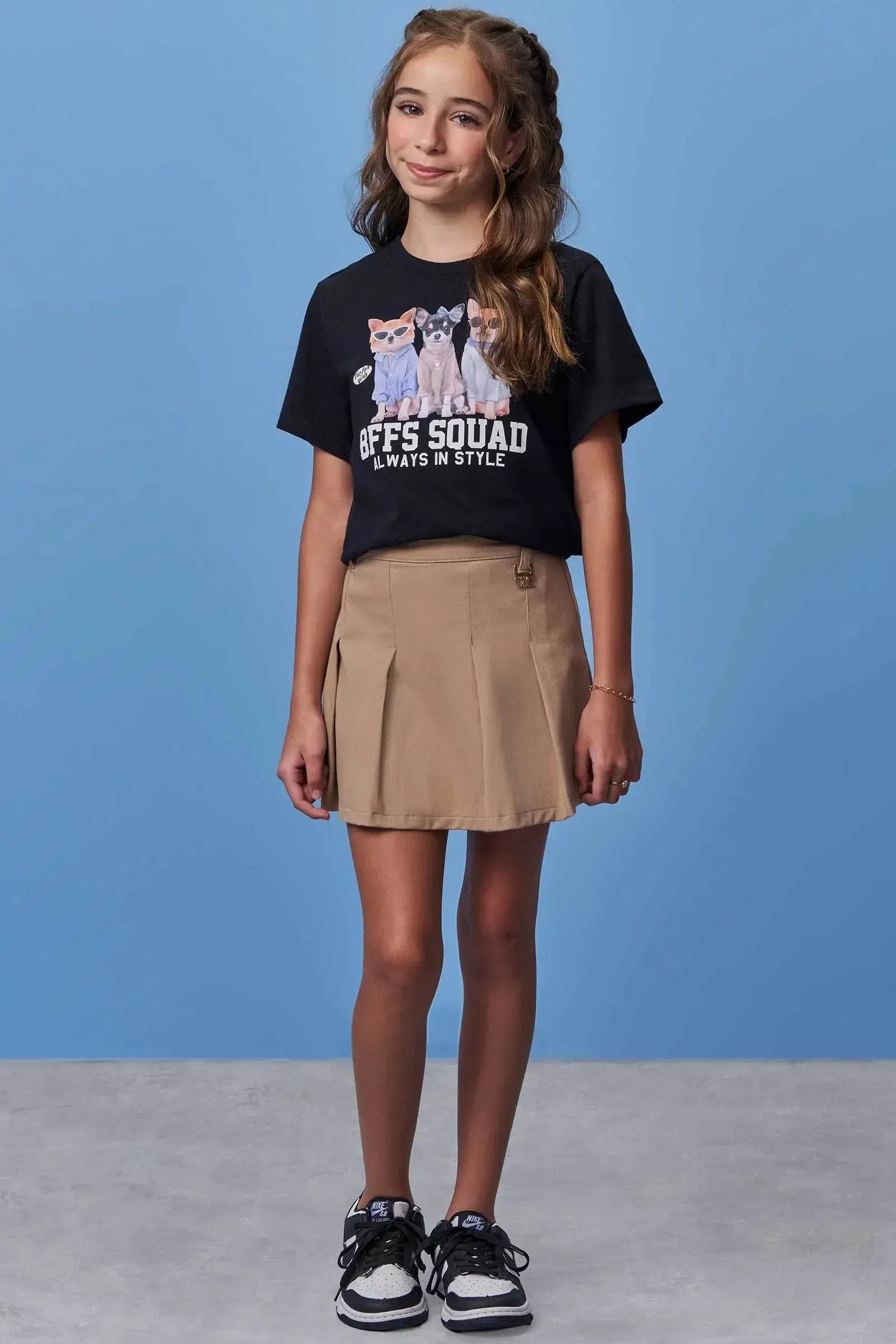 Blusa em Meia Malha 97941 Vic Teen Menina
