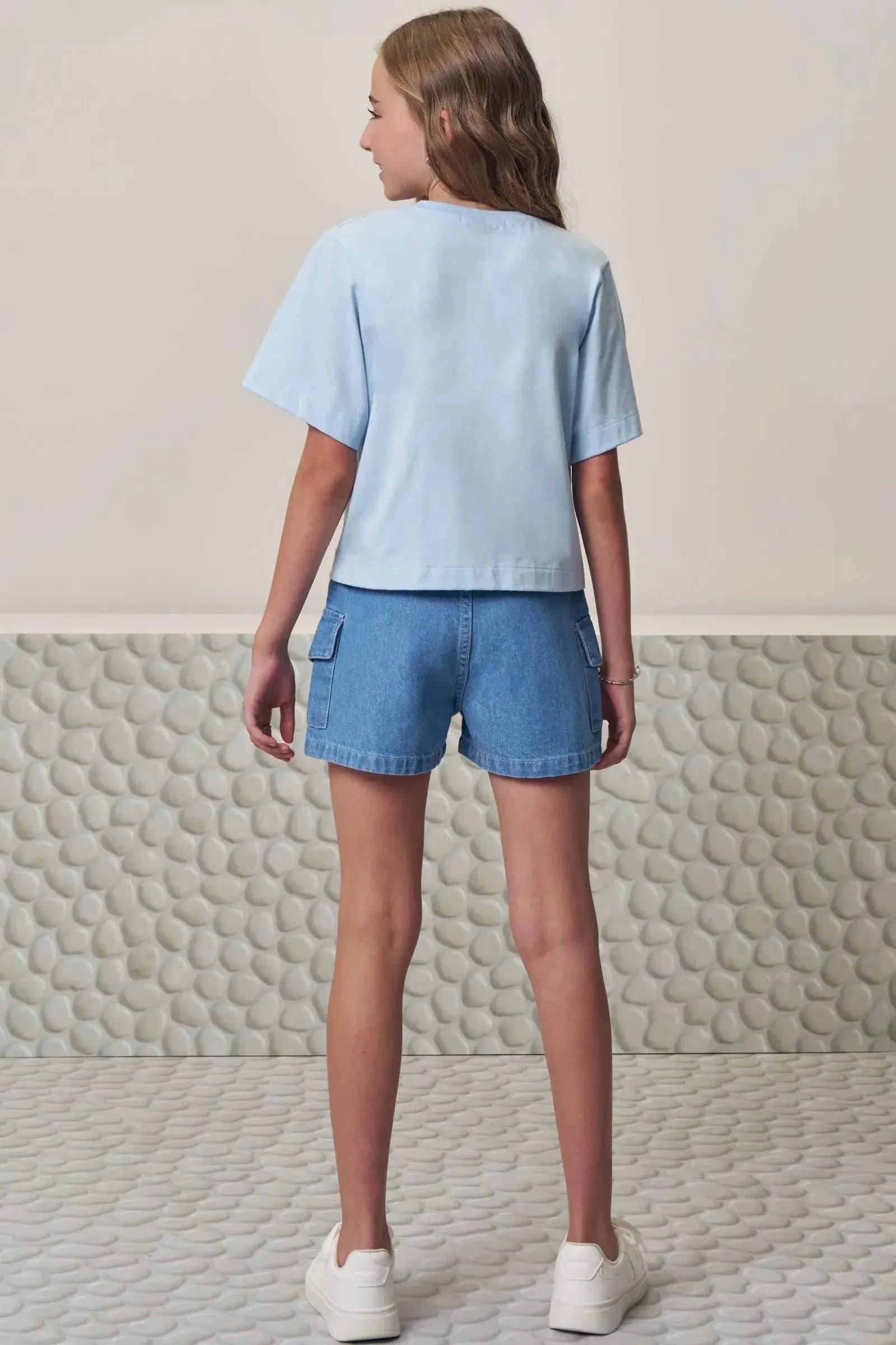 Blusa em Meia Malha 98025 Lilimoon Teen Menina