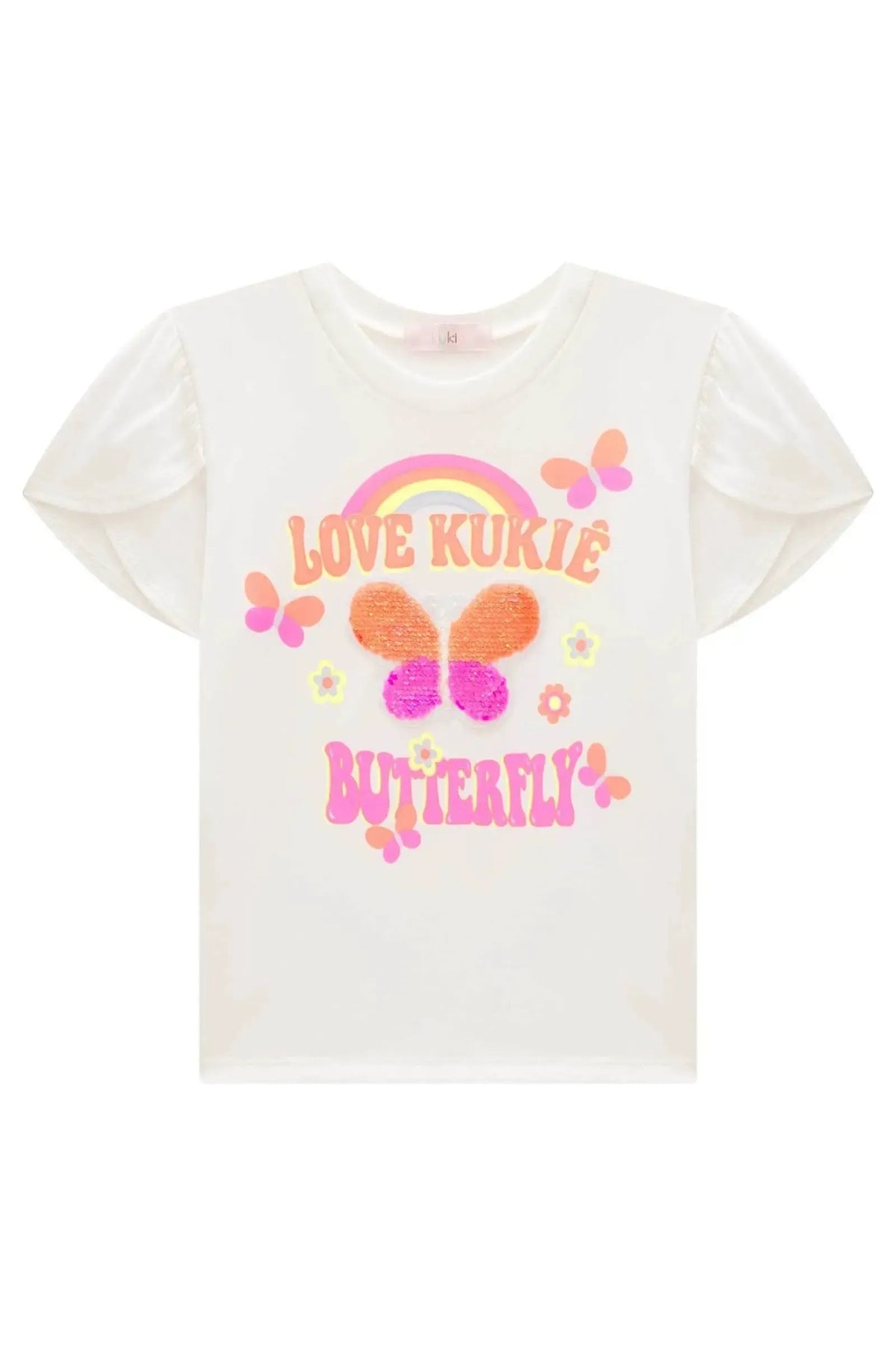 Blusa em Meia Malha 98039 Kukiê Infantil Menina
