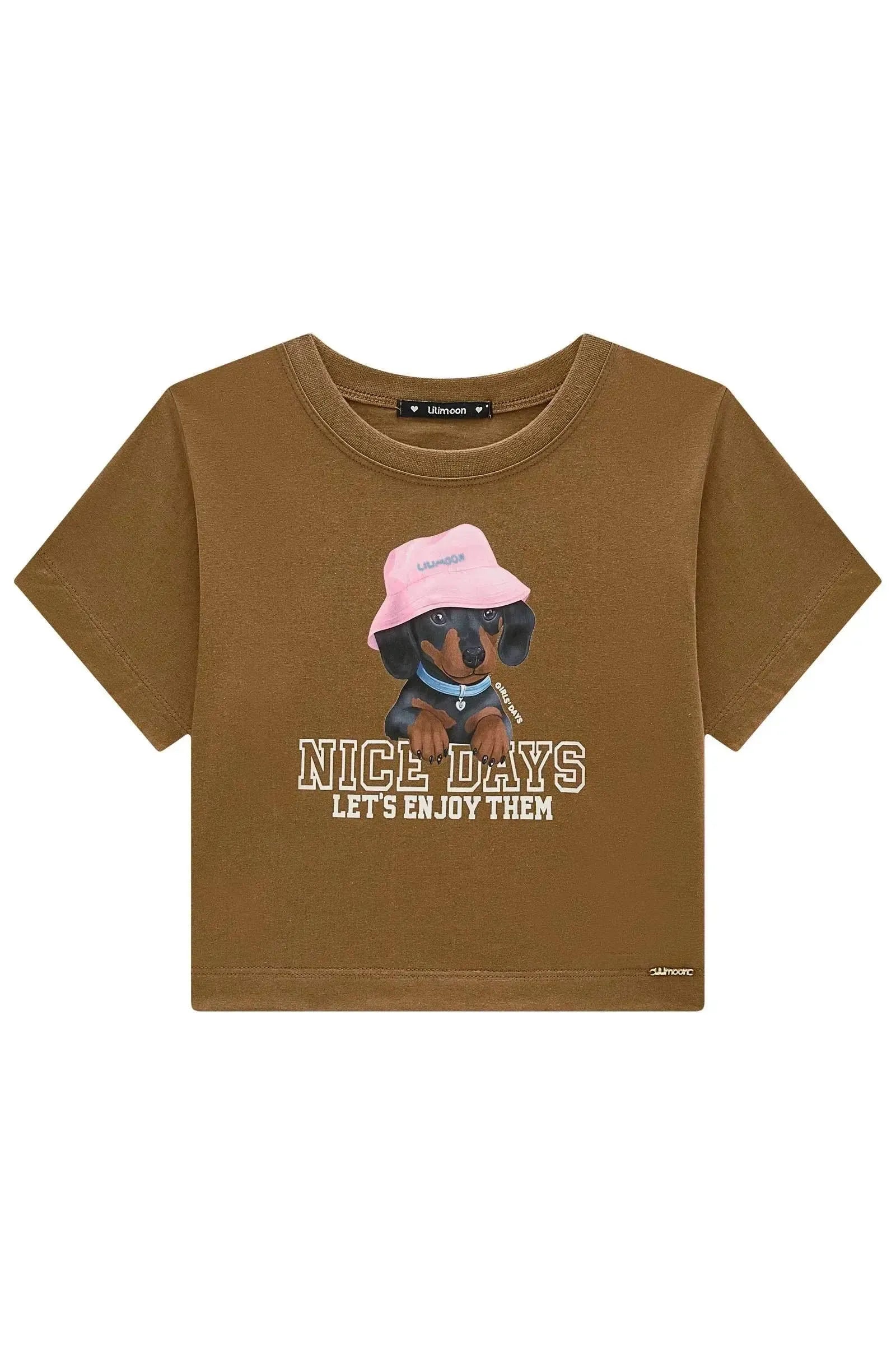 Blusa em Meia Malha 98162 Lilimoon Teen Menina