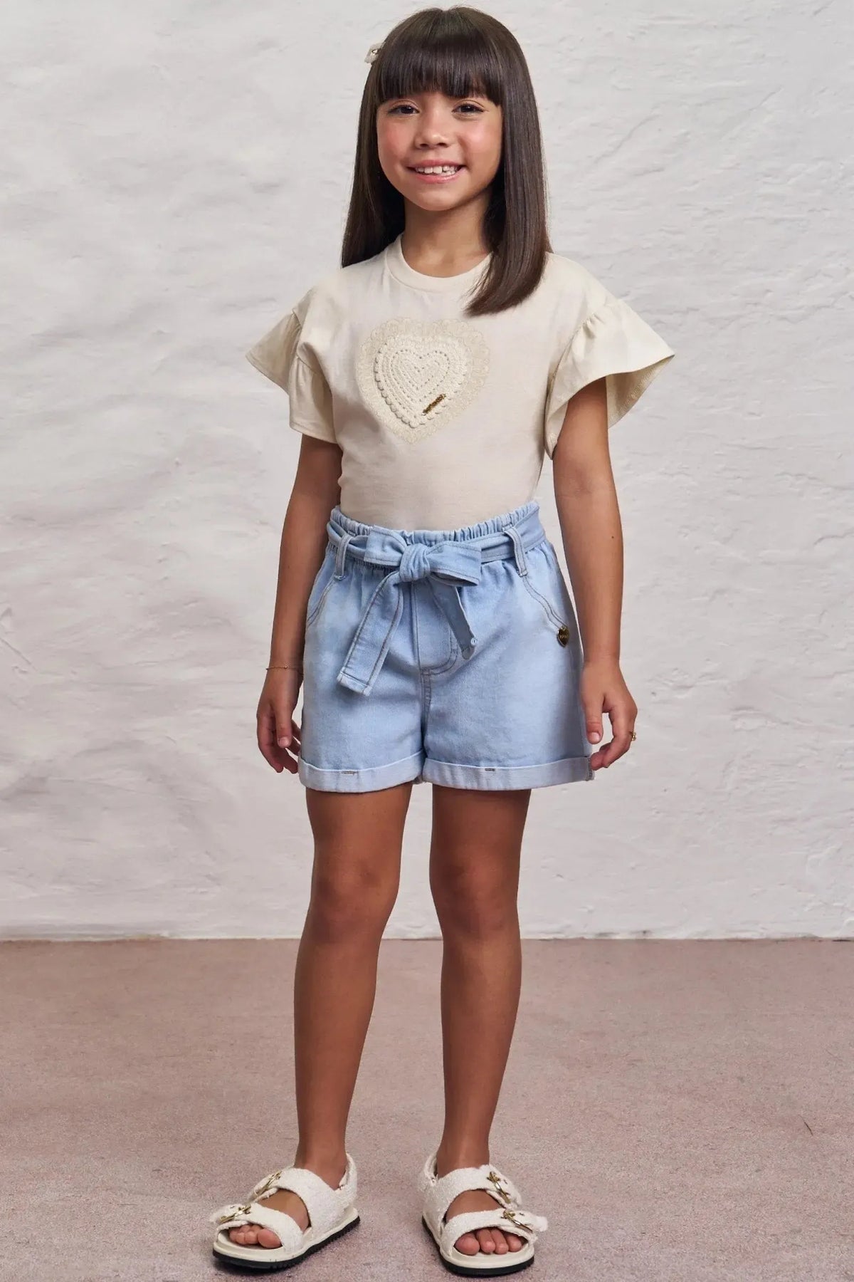Blusa em Meia Malha 98349 Infanti Infantil Menina