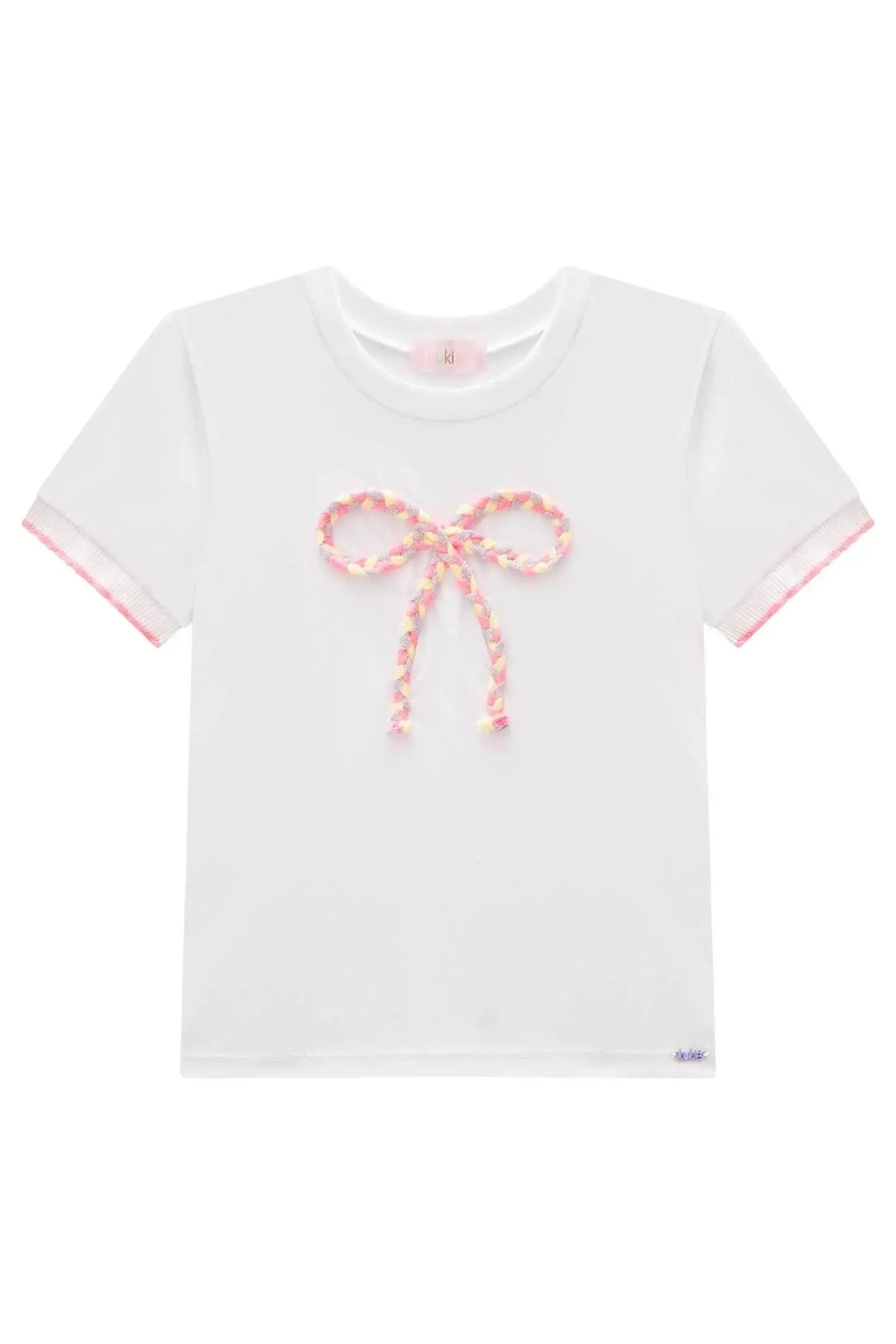 Blusa em Meia Malha 98442 Kukiê Infantil Menina