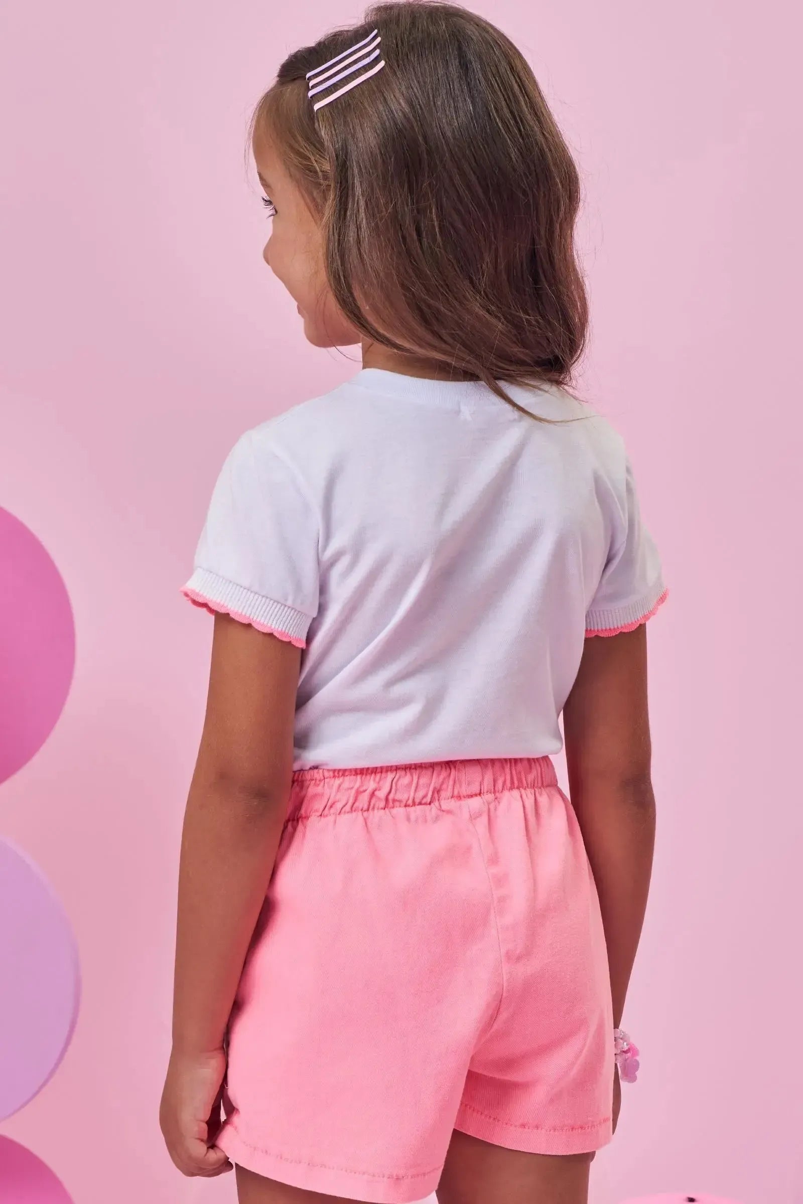 Blusa em Meia Malha 98442 Kukiê Infantil Menina