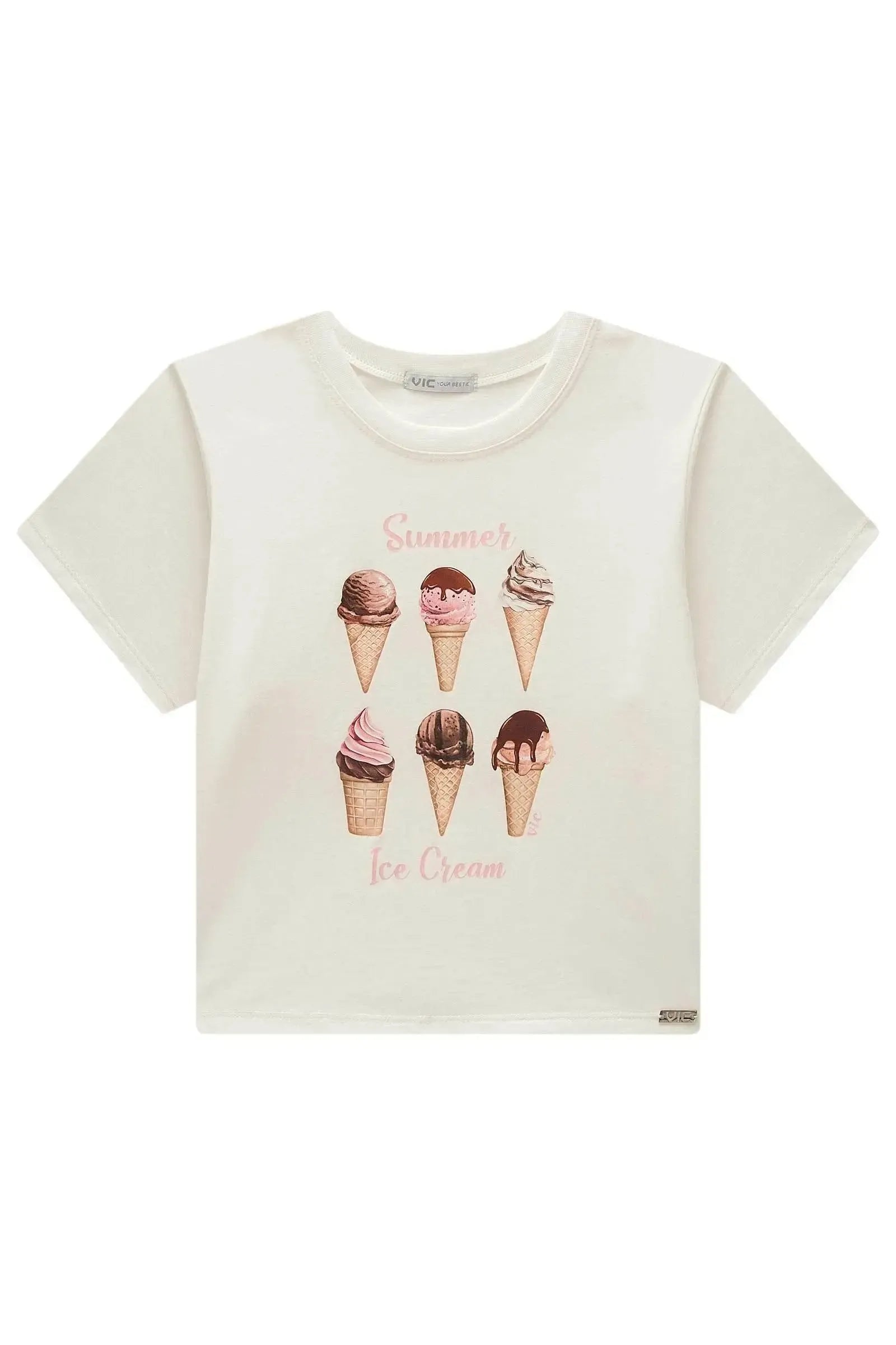 Blusa em Meia Malha 98484 Vic Teen Menina
