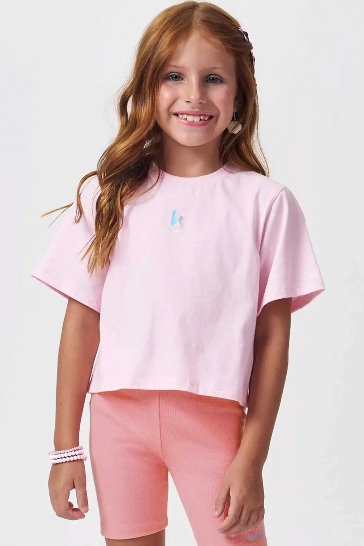 Blusa em Meia Malha 99376 Kukiê Infantil Menina