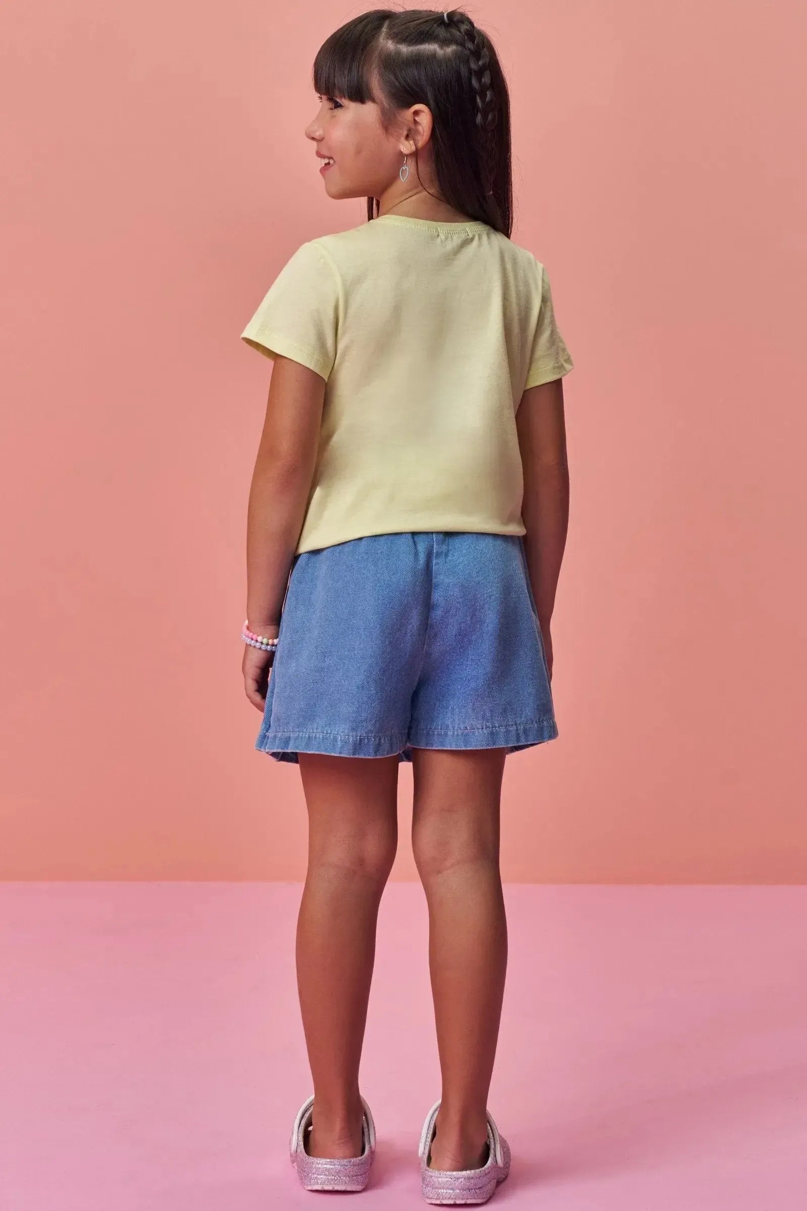 Blusa em Meia Malha 99388 Infanti Infantil Menina