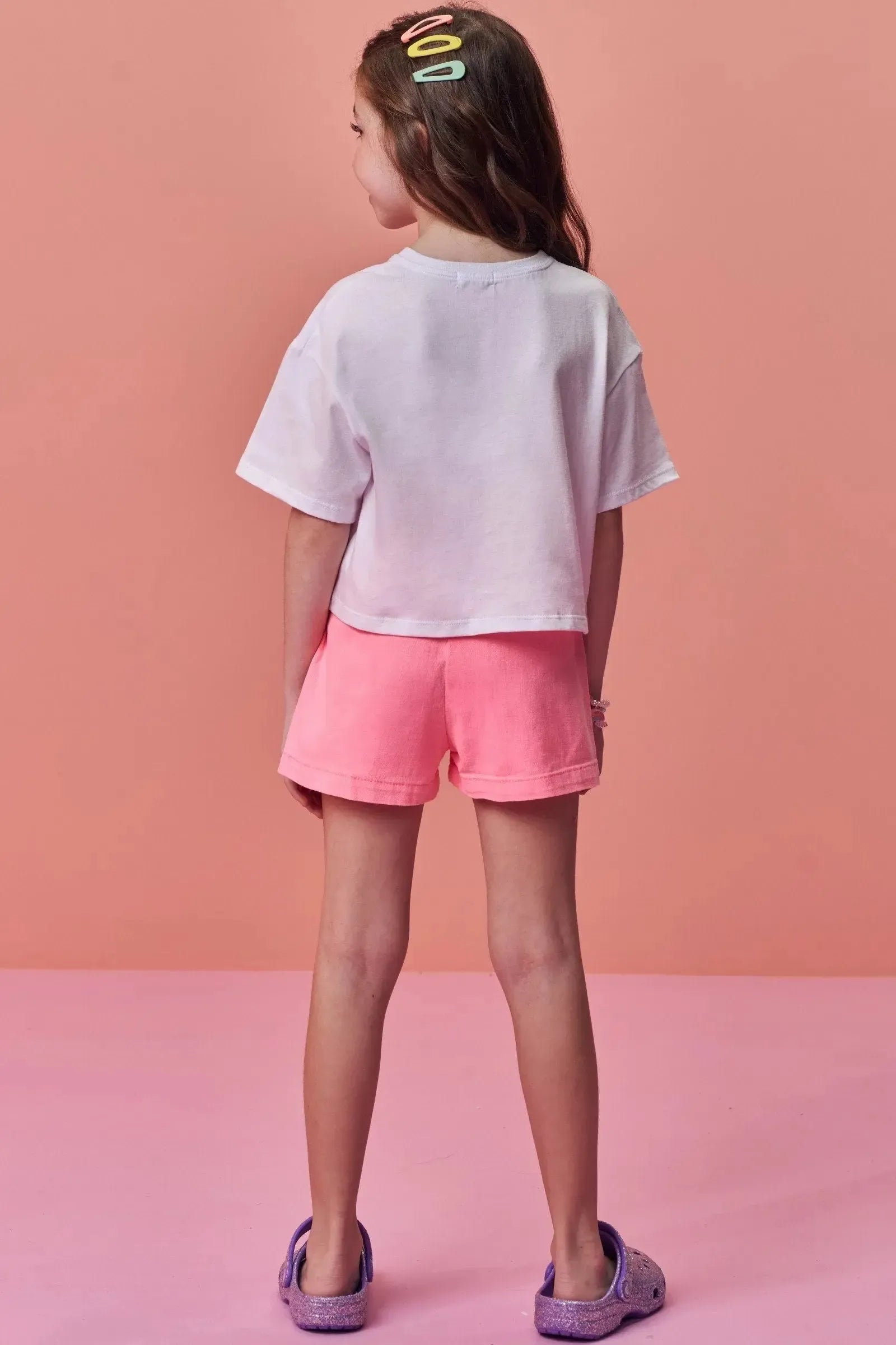 Blusa em Meia Malha 99391 Infanti Infantil Menina