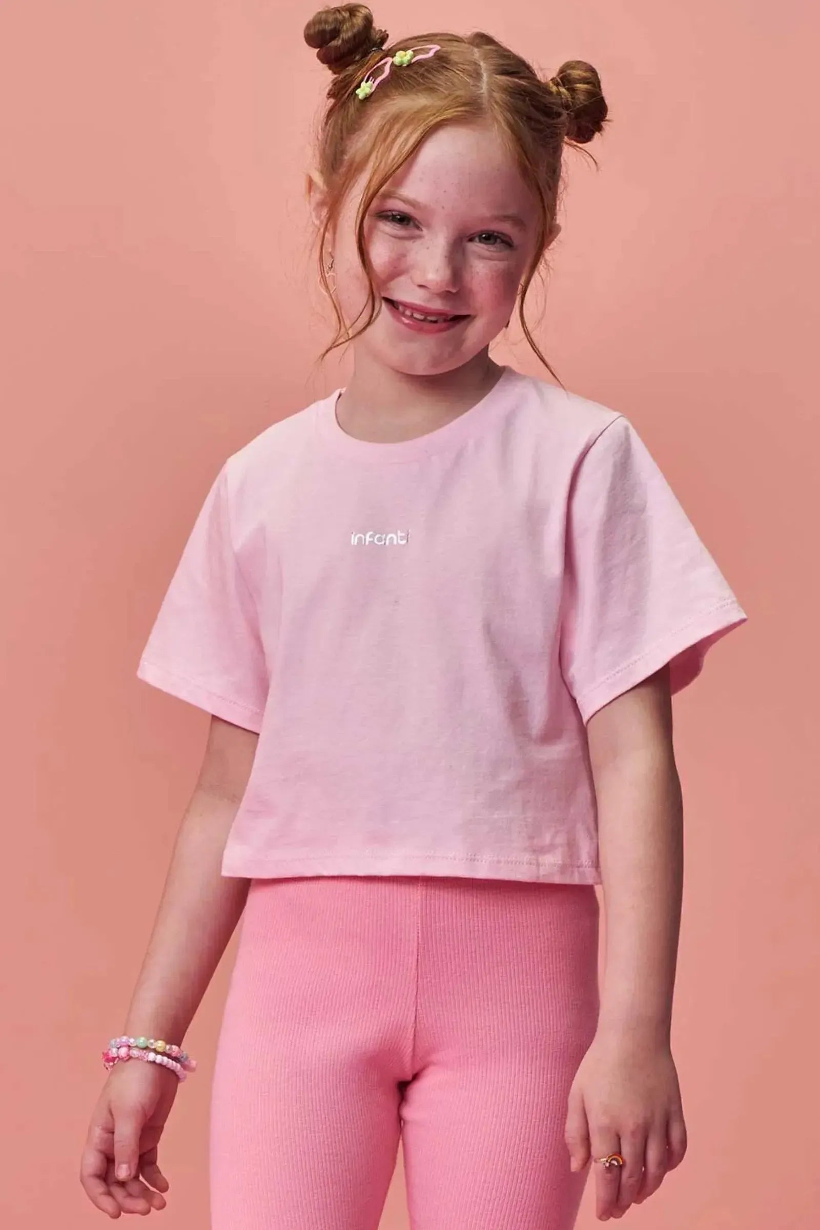 Blusa em Meia Malha 99661 Infanti Infantil Menina