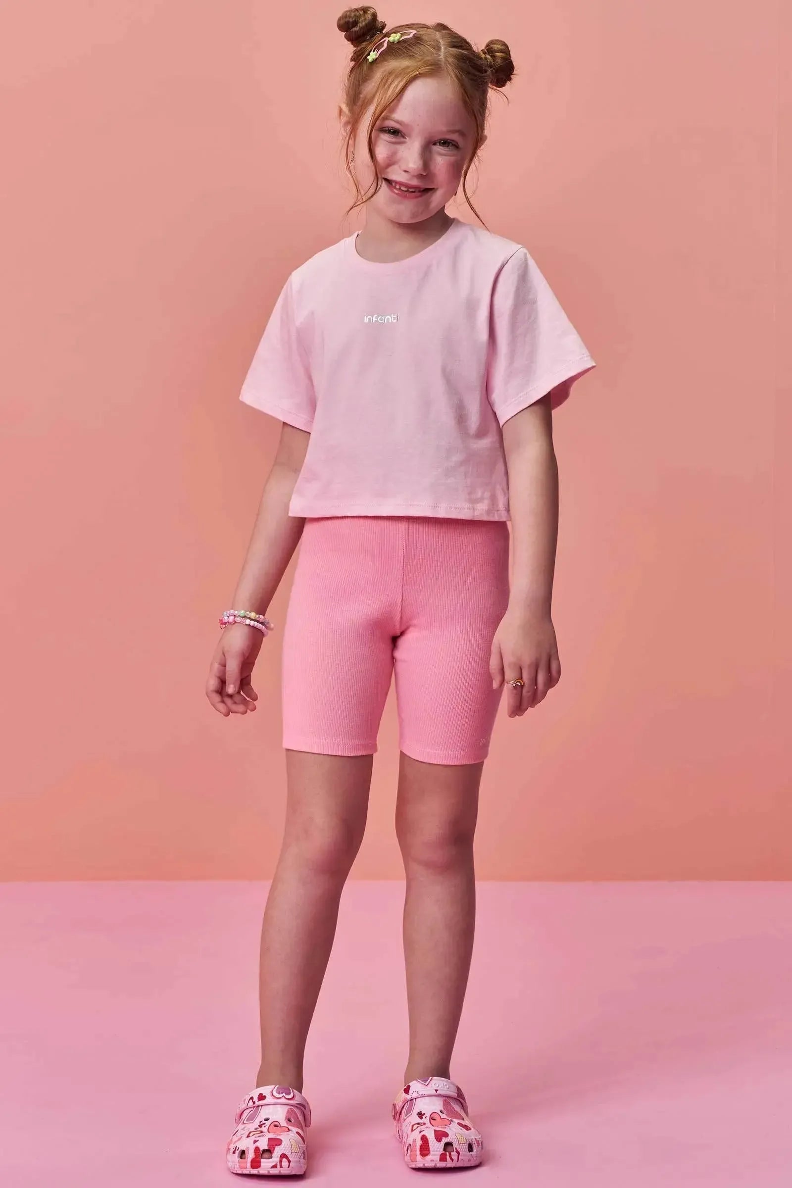 Blusa em Meia Malha 99661 Infanti Infantil Menina