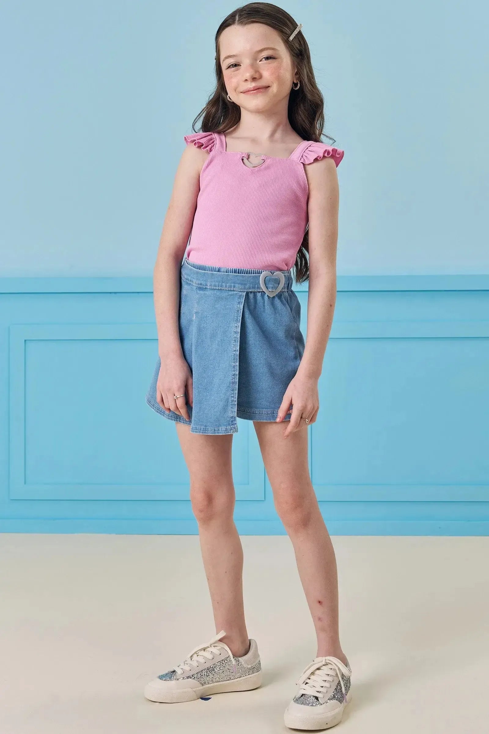 Blusa em Soft Line 83672 Infanti Infantil Menina