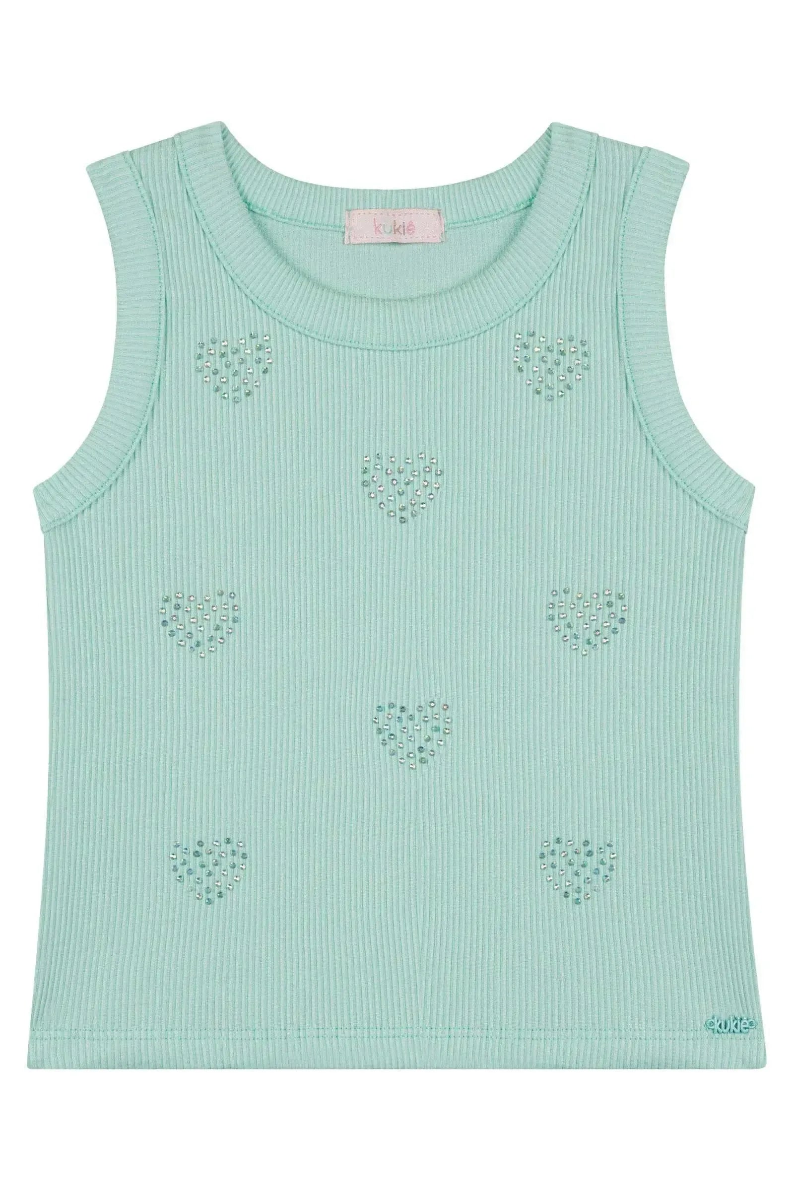 Blusa em Soft Line 86881 Kukiê Infantil Menina