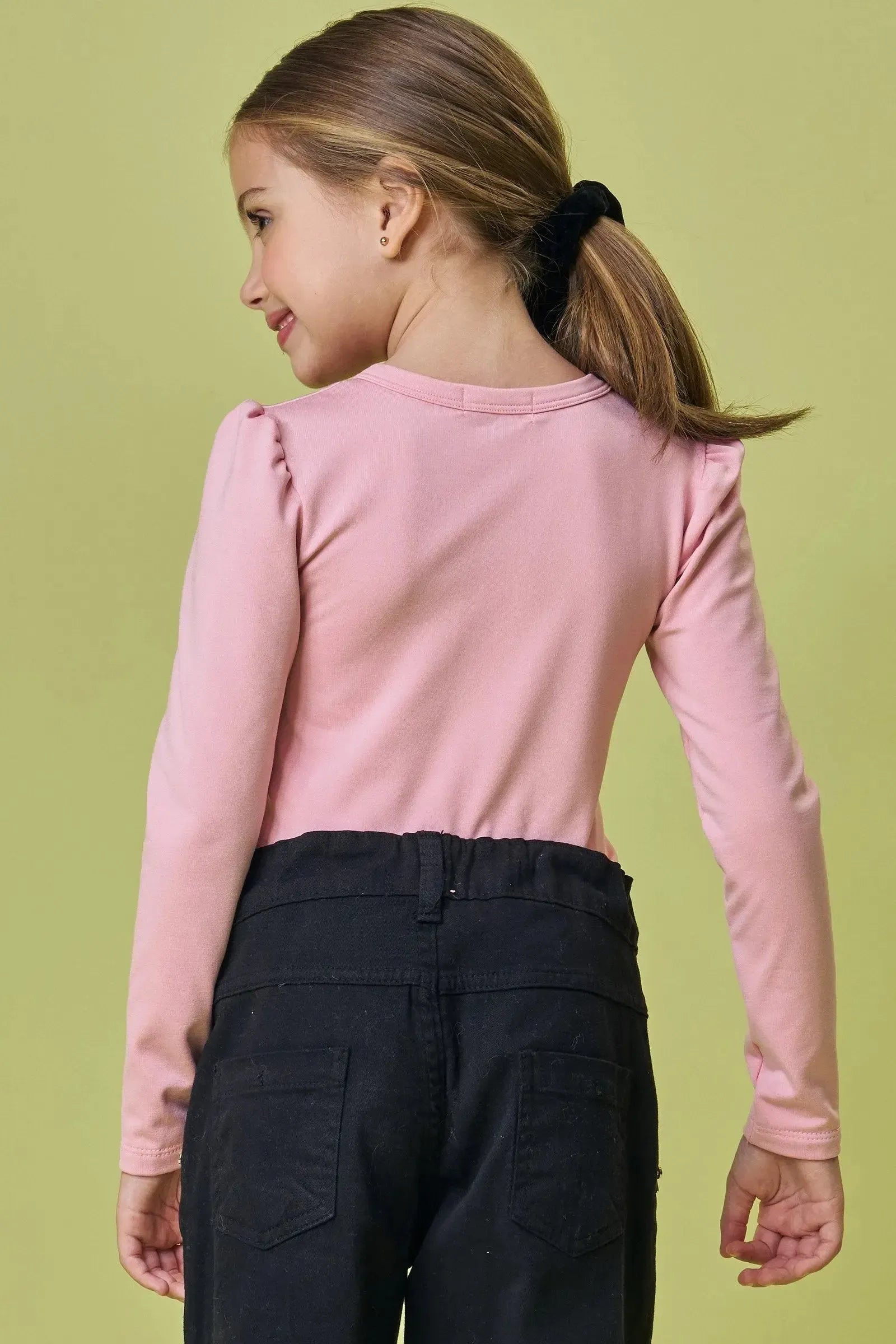 Blusa em Termoskin Peluciado 90795 Kukiê Infantil Menina