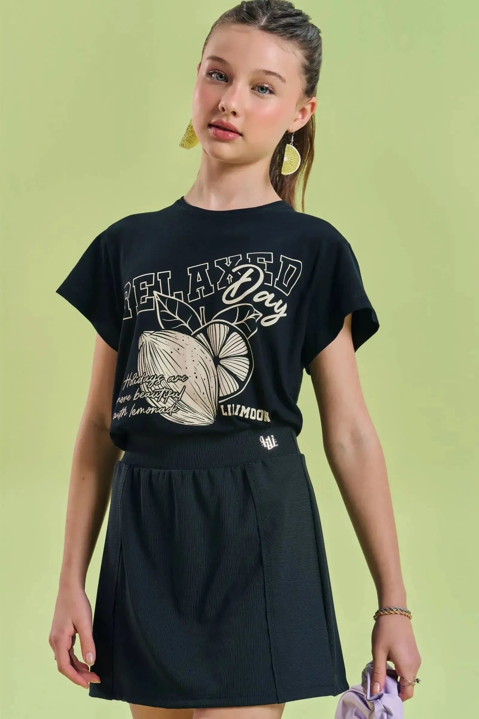 Blusa em Viscolycra 83005 Lilimoon Teen Menina