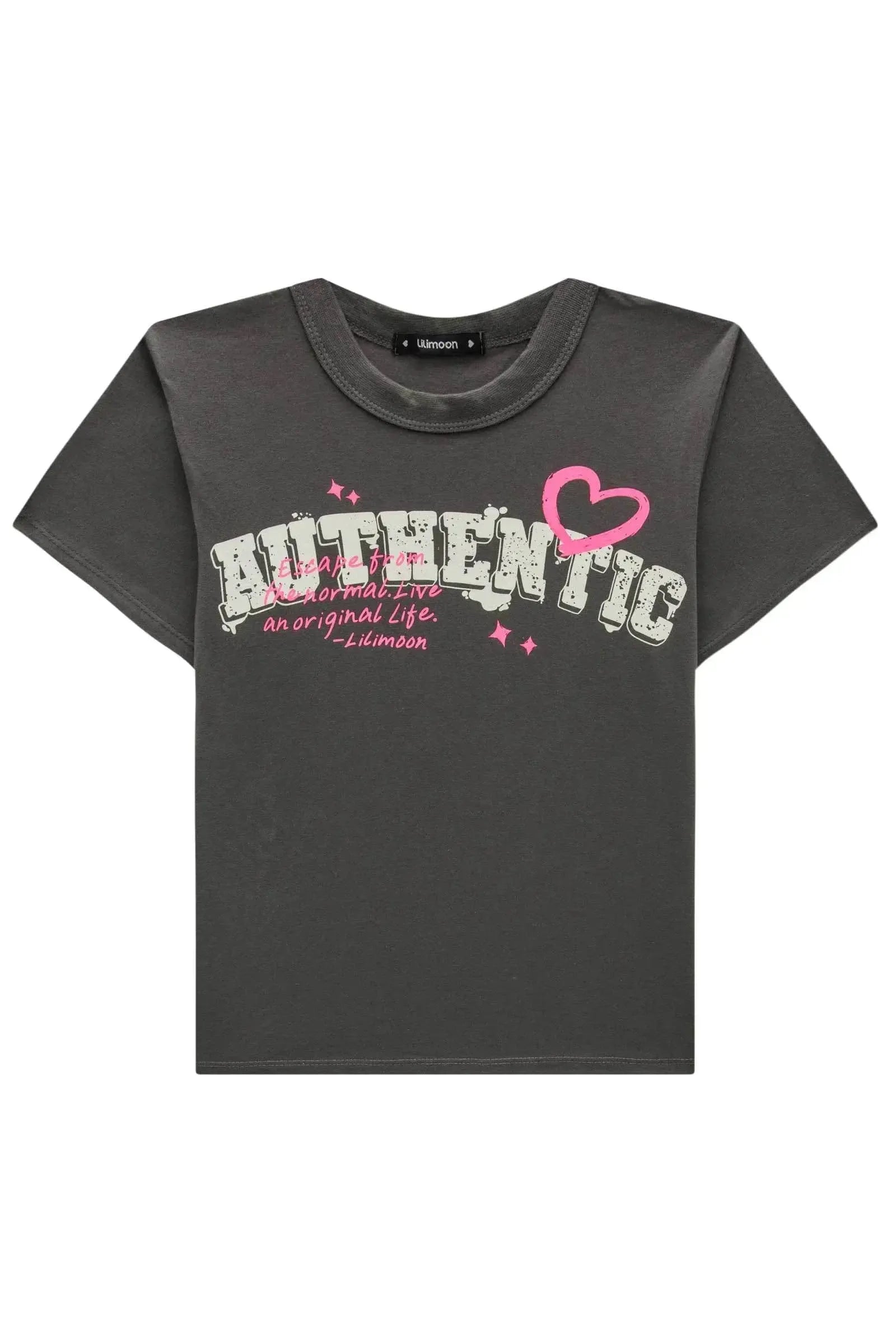 Blusa Over em Meia Malha 82906 Lilimoon Teen Menina