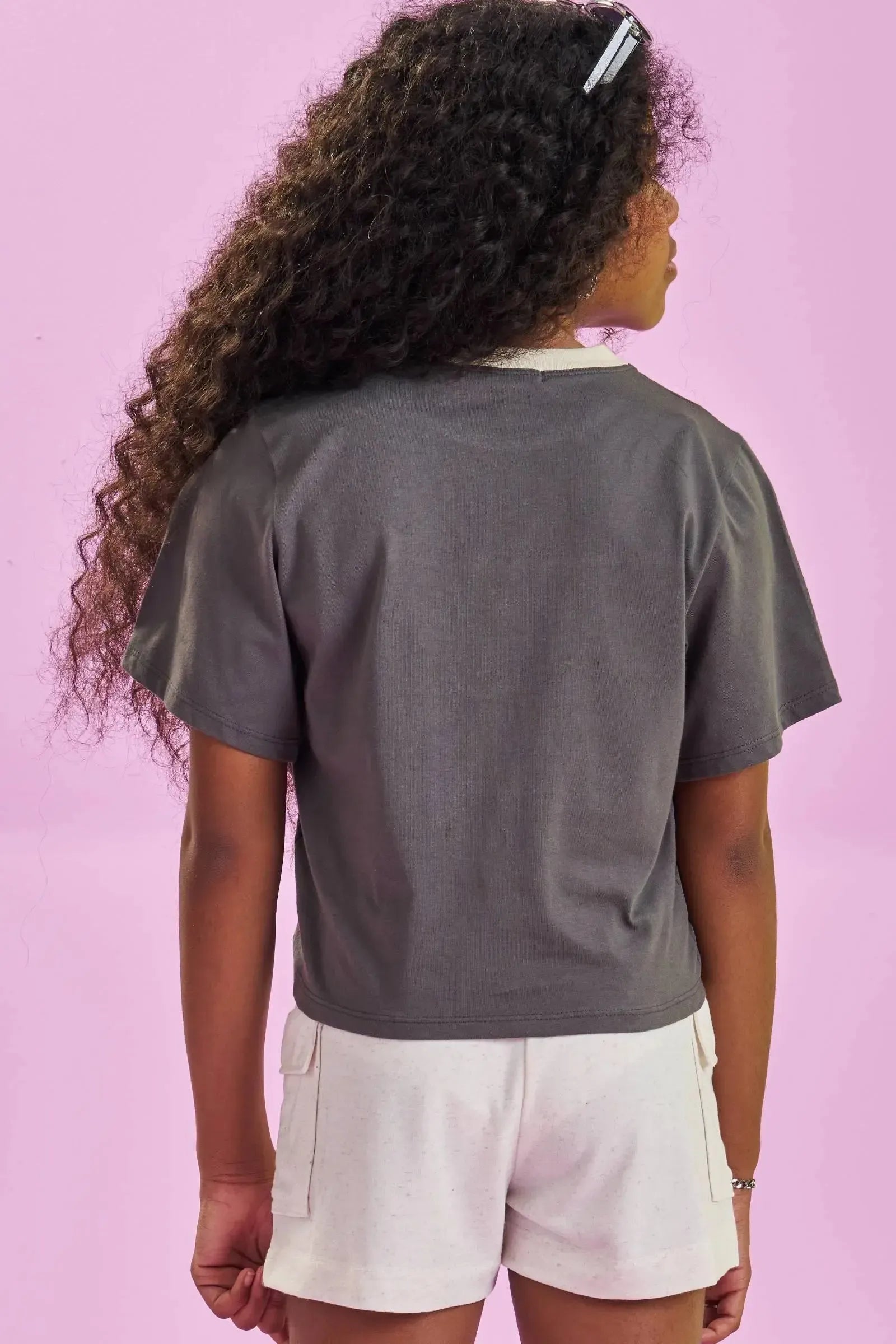Blusa Over em Meia Malha 83011 Lilimoon Teen Menina
