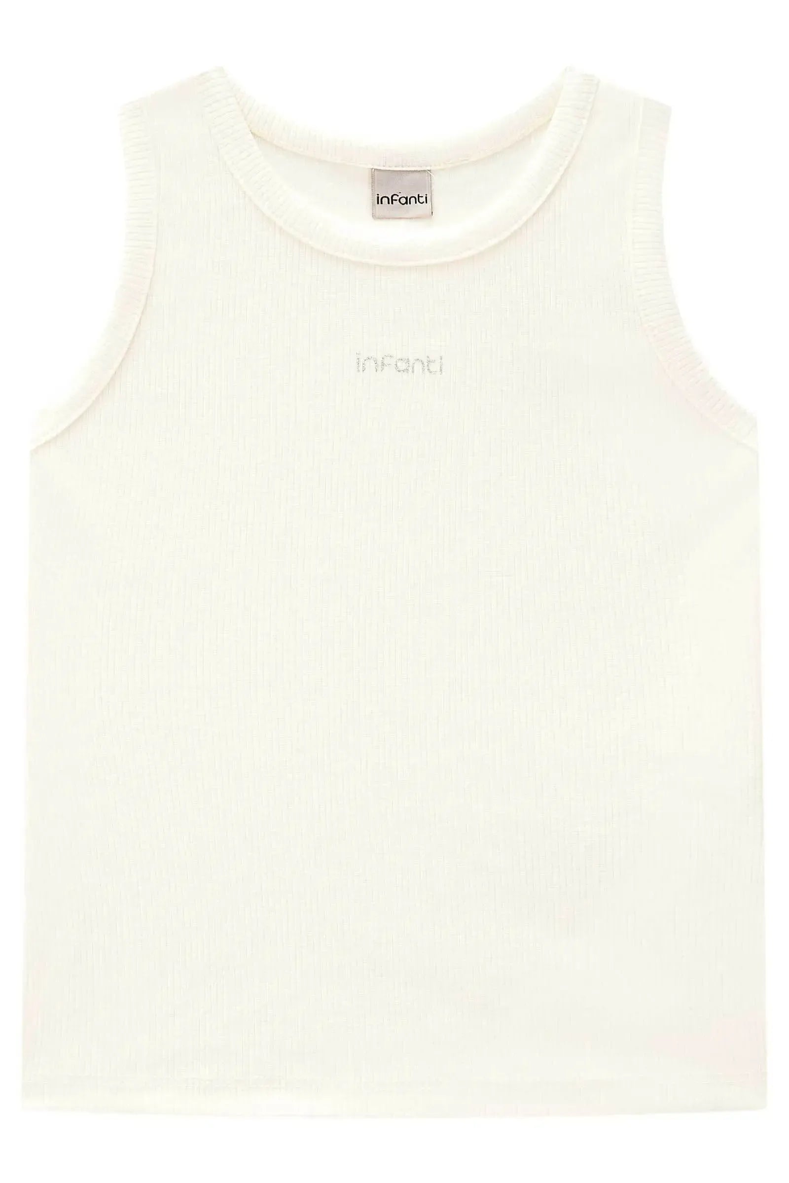 Blusa Regata em Canelado Liz 86603 Infanti Infantil Menina