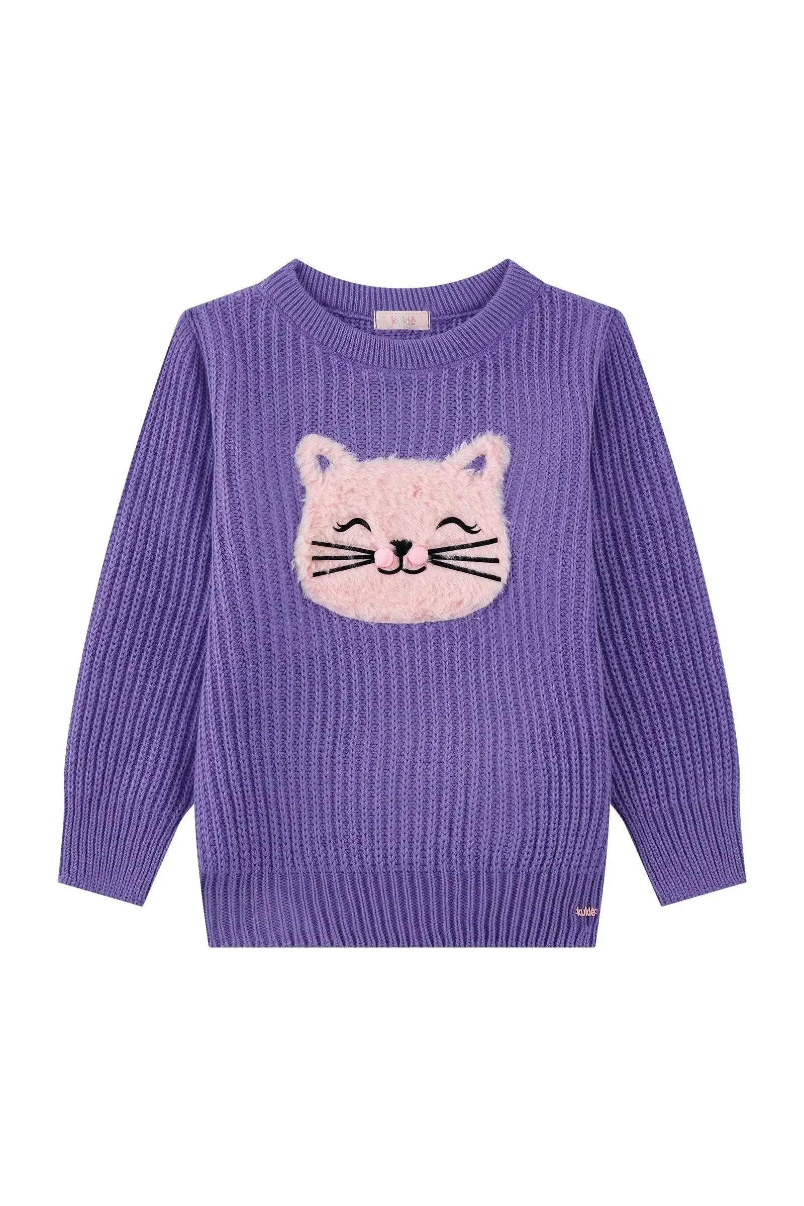 Blusão de Tricot 93206 Kukiê Infantil Menina