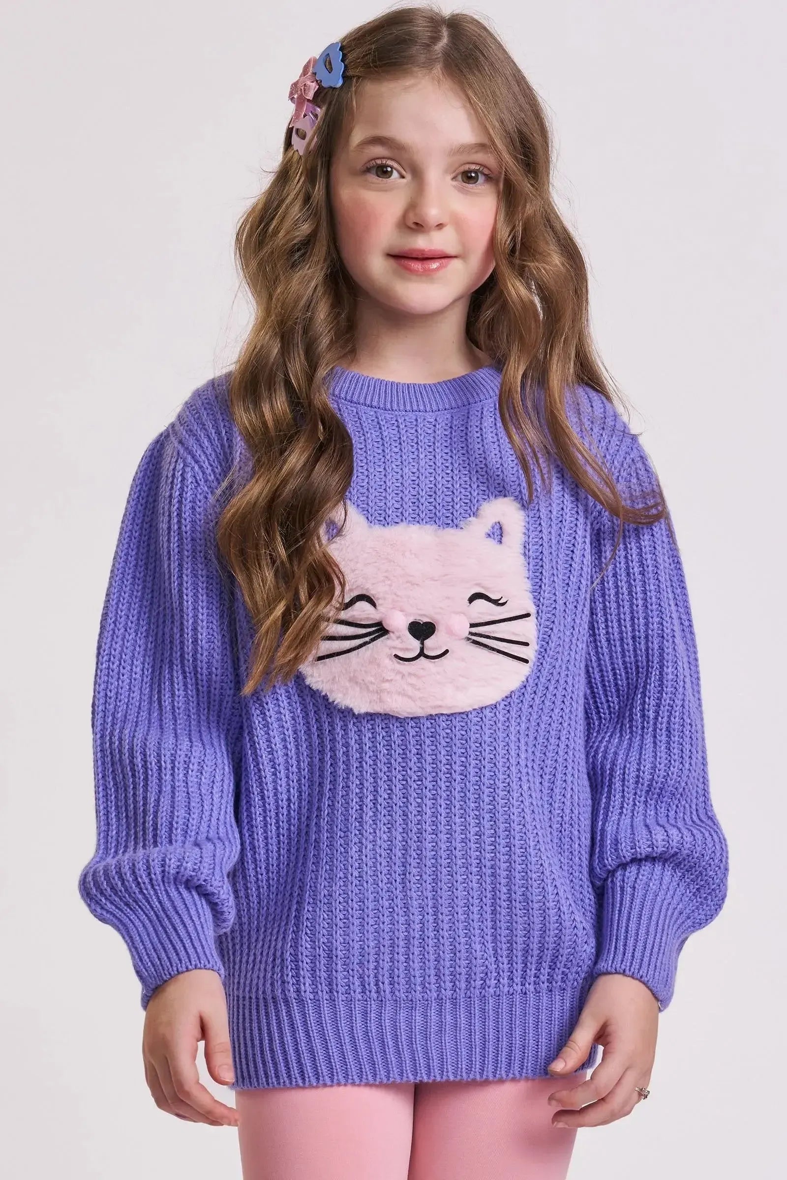 Blusão de Tricot 93206 Kukiê Infantil Menina
