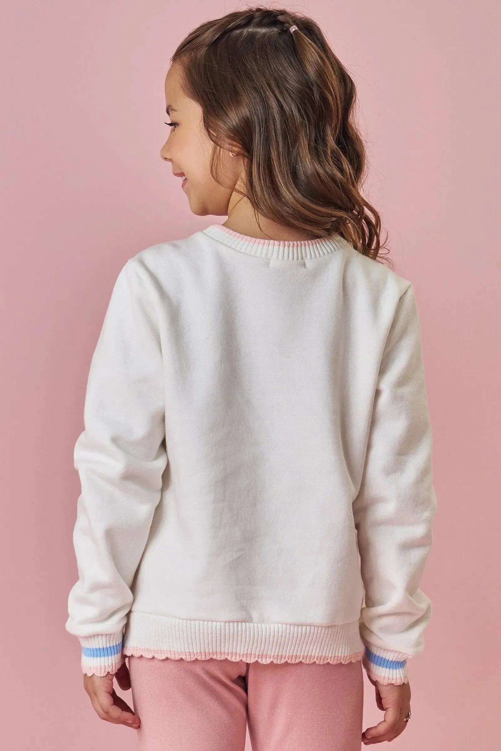 Blusão em Molecotton 90894 Kukiê Infantil Menina