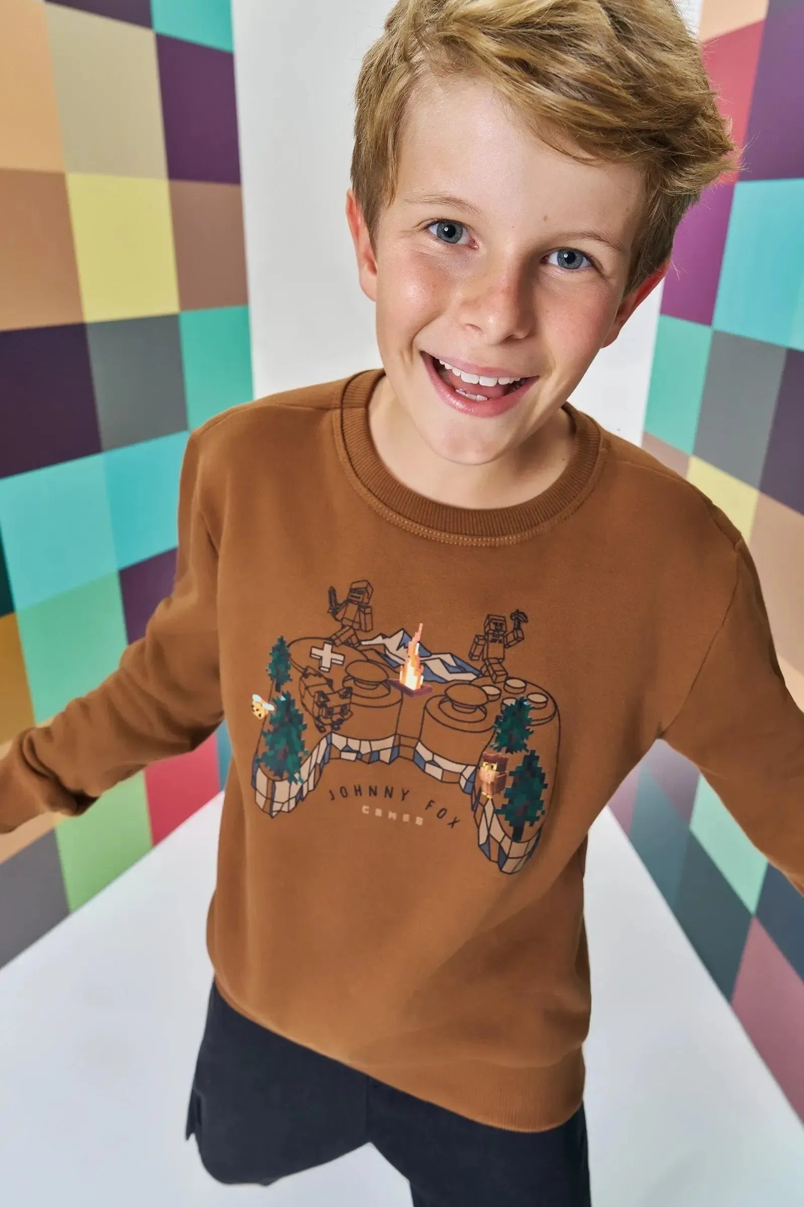 Blusão em Moletom com Pelúcia 89132 Johnny Fox Teen Menino