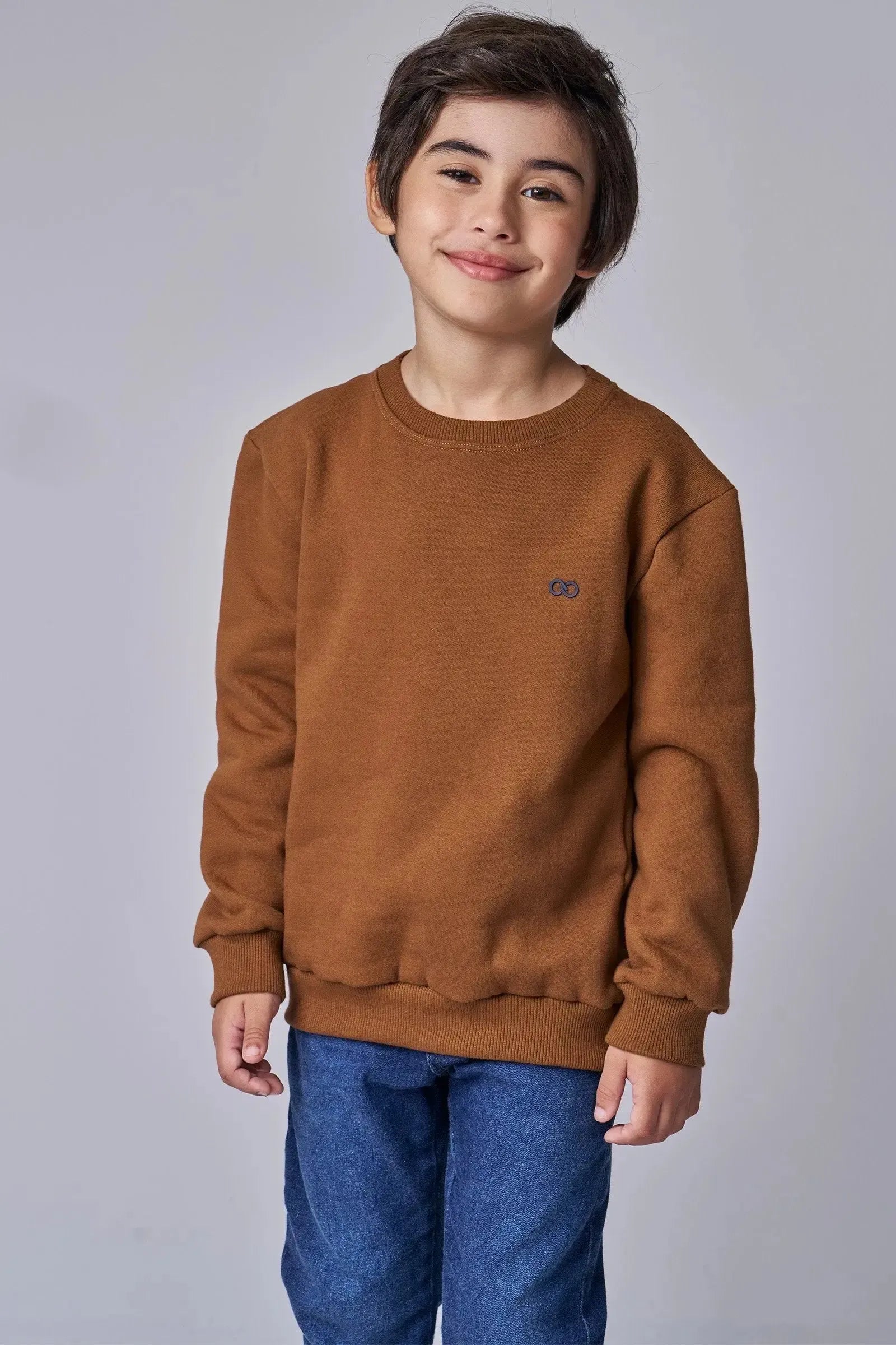 Blusão em Moletom com Pelúcia 89462 LucBoo Infantil Menino