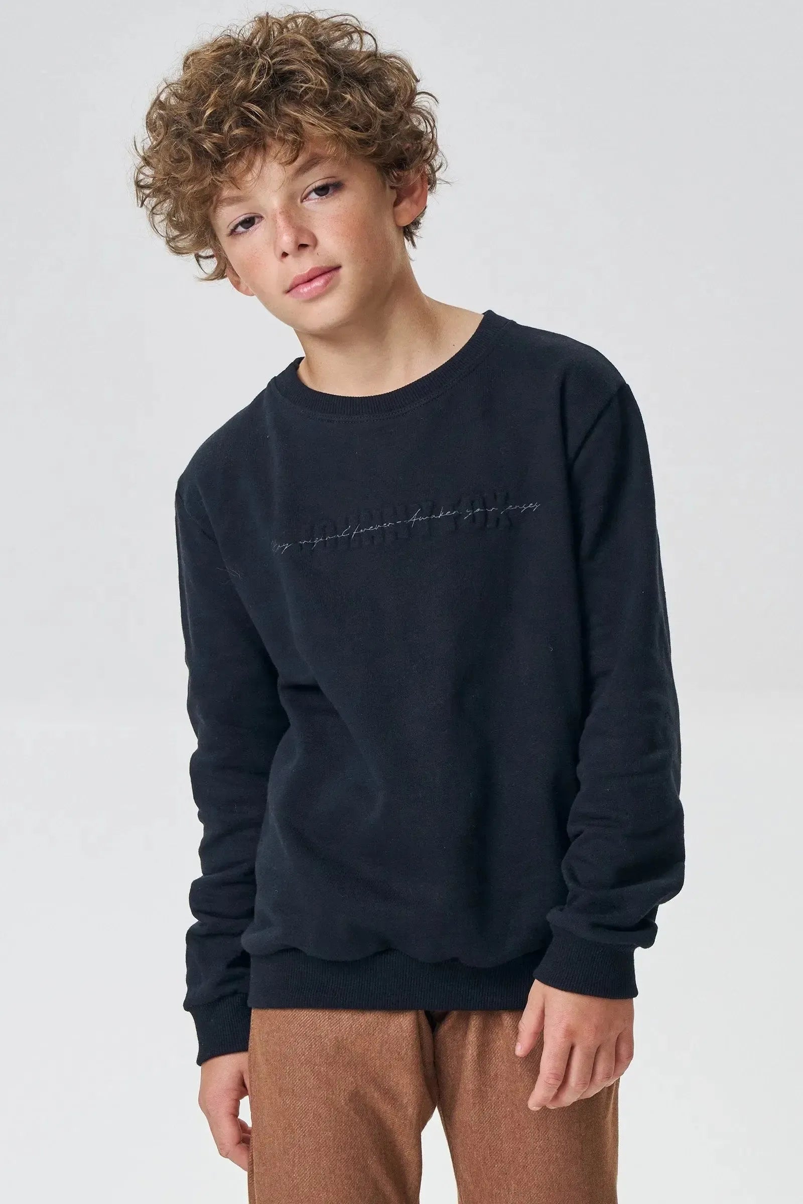 Blusão em Moletom com Pelúcia 89766 Johnny Fox Teen Menino