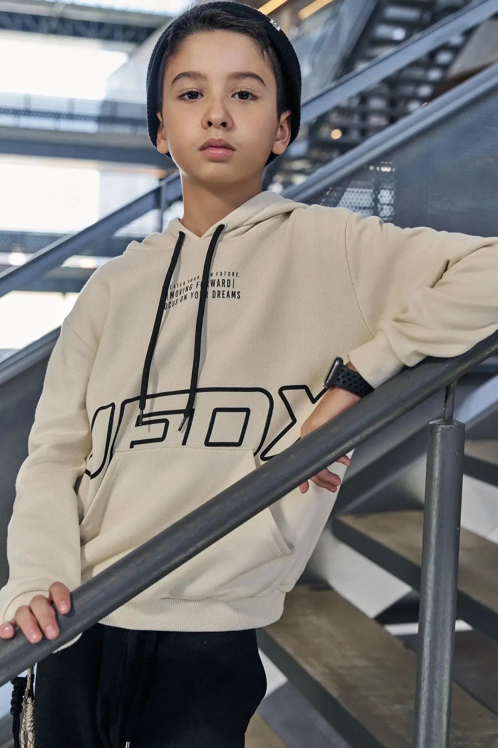 Blusão em Moletom com Pelúcia 89771 Johnny Fox Teen Menino