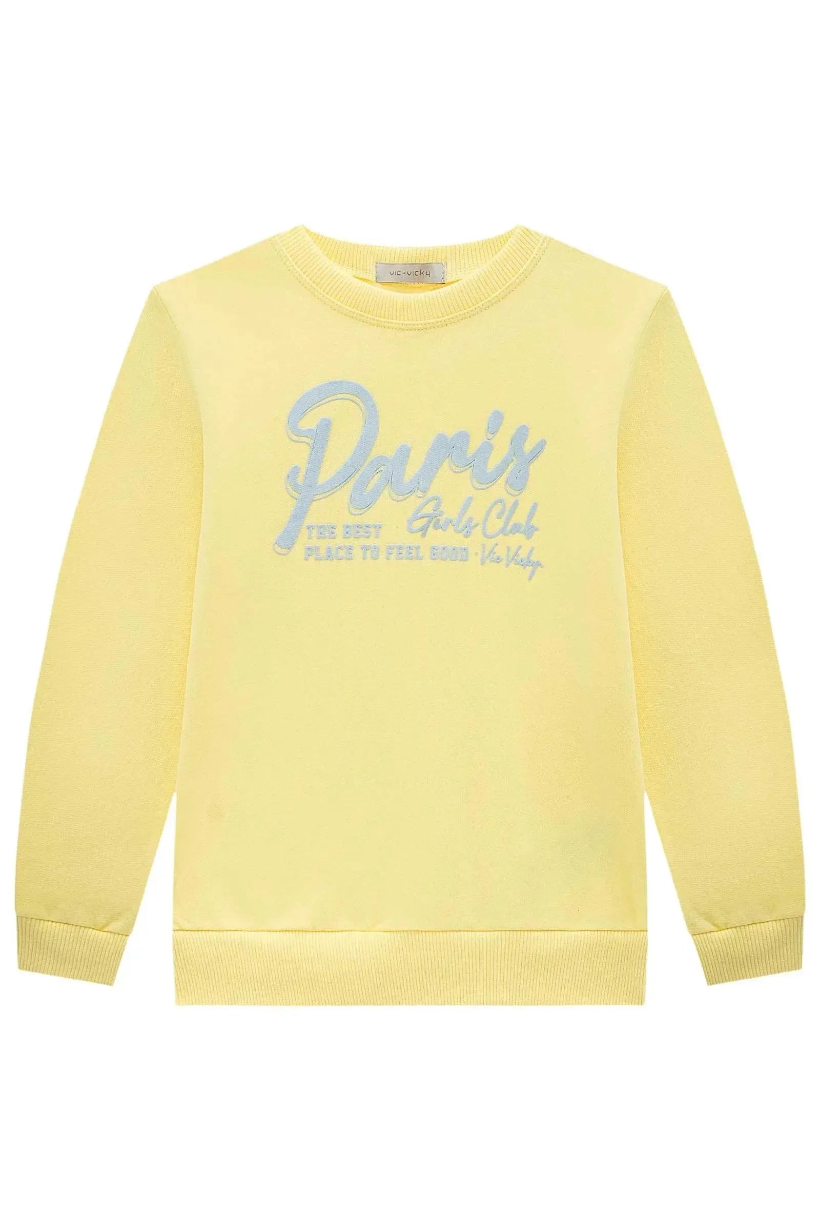 Blusão em Moletom com Pelúcia 90620 Vic&Vicky Teen Menina