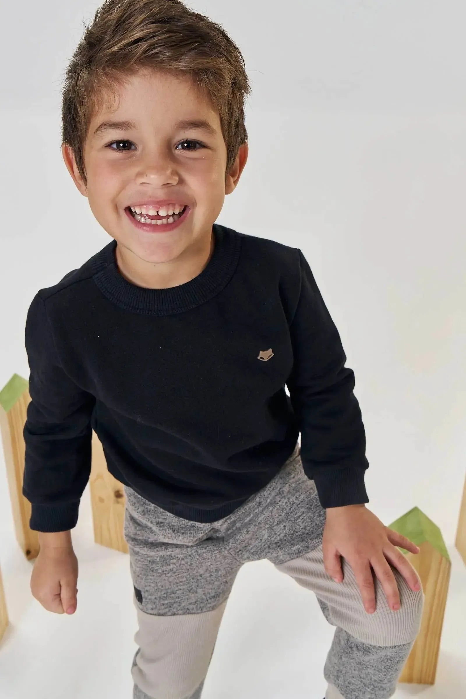 Blusão em Moletom com Pelúcia 90968 Johnny Fox Bebê Menino