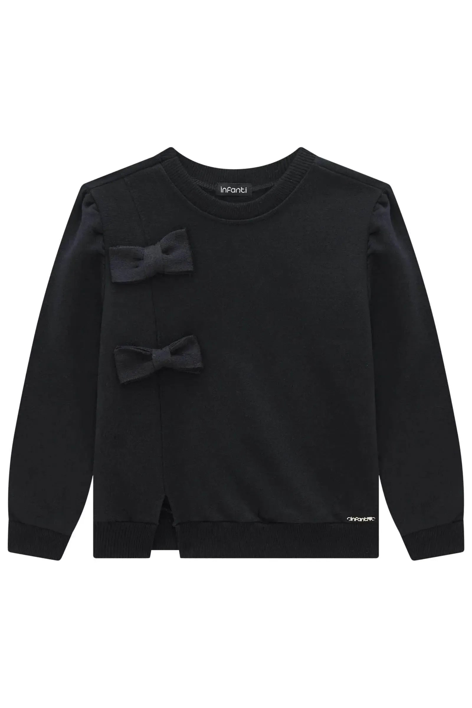 Blusão em Moletom com Pelúcia 92173 Infanti Infantil Menina